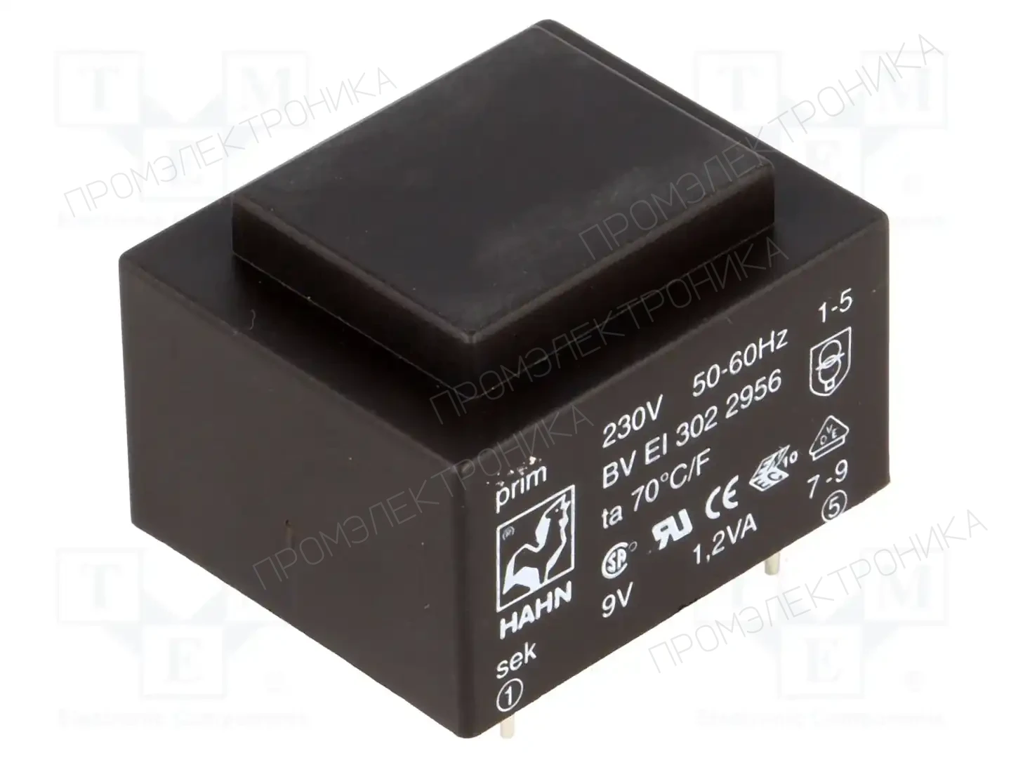 HAHN BV EI 302 2956 — Трансформаторы PCB