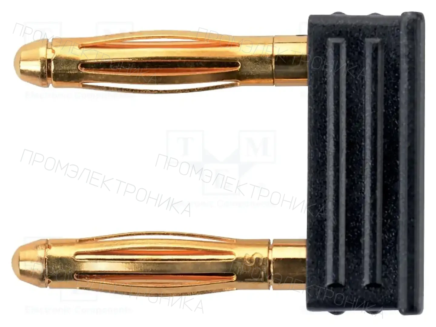 SCHÜTZINGER KURZ 7450 / 7.5-2 IG AU / SW — Вилки банановые 2мм