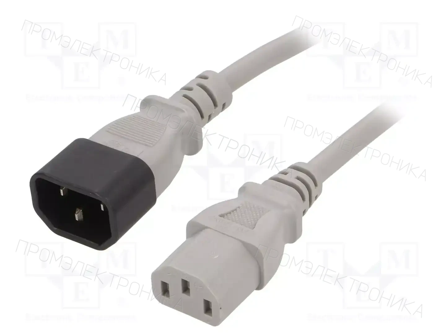 LIAN DUNG LT-602+501 H05VV-F 1.0/3C GRY 5M — Кабели питания компьютерные и универс