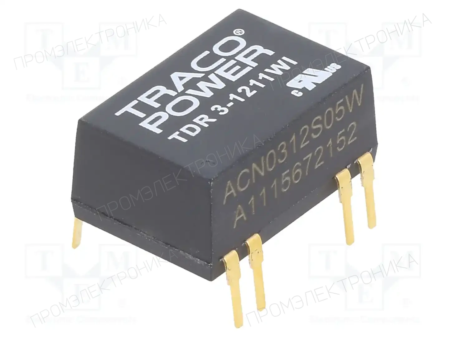 TRACO POWER TDR 3-1211WI — Преобразователи DC/DC