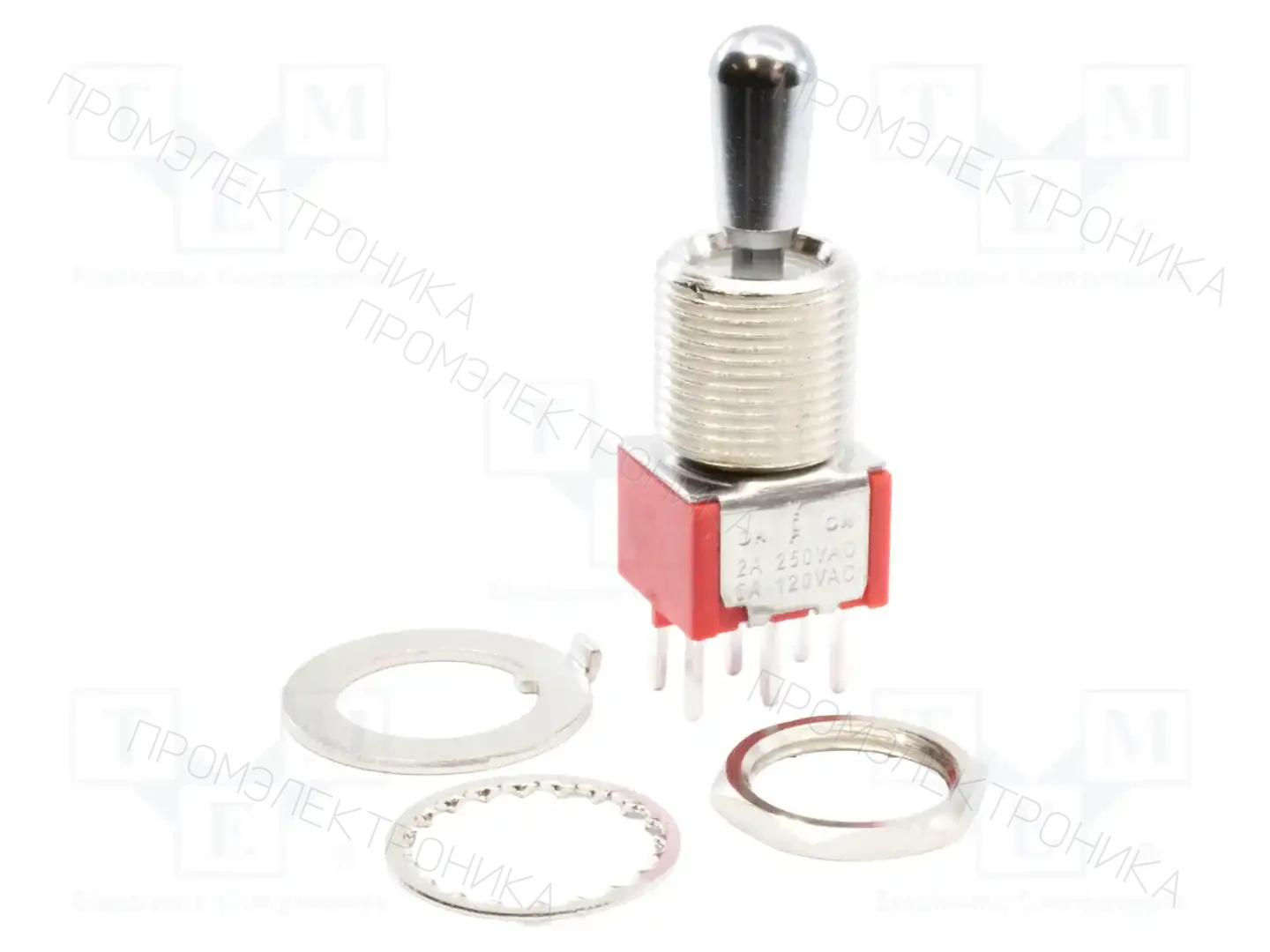 E-SWITCH 100DP3T7B13M2QEH — Переключатели рычажные