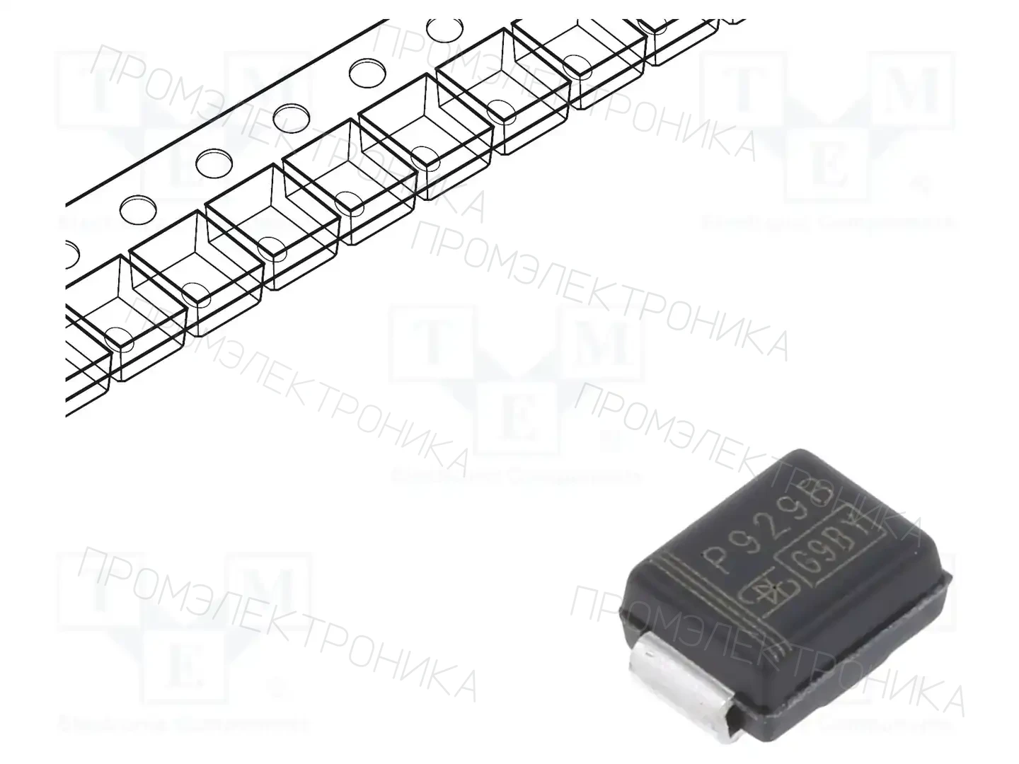 TAIWAN SEMICONDUCTOR 1PGSMB5929 — Стабилитроны SMD