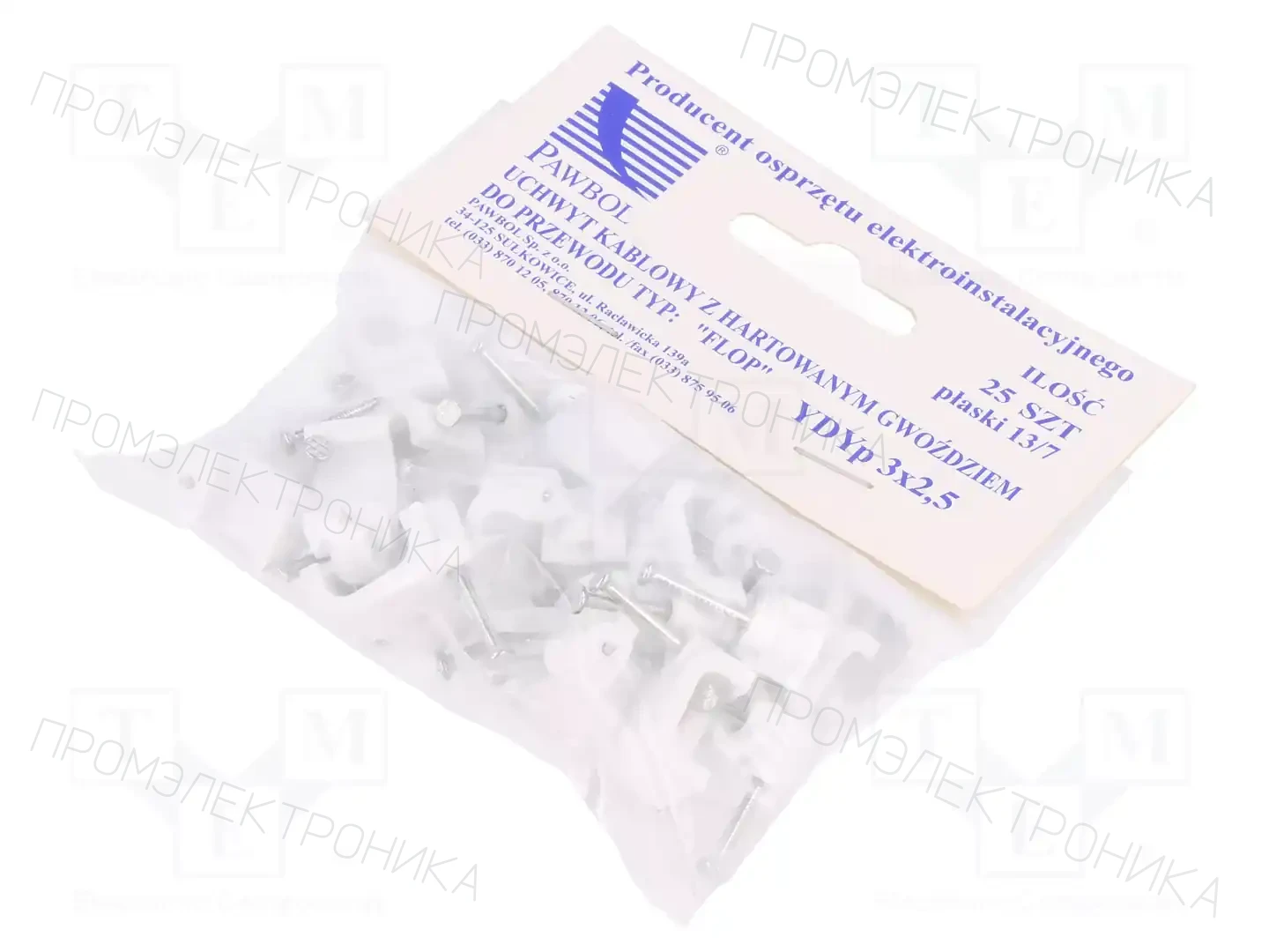 PAWBOL H.7018A -25 -AS — Держатели, скобы для кабелей