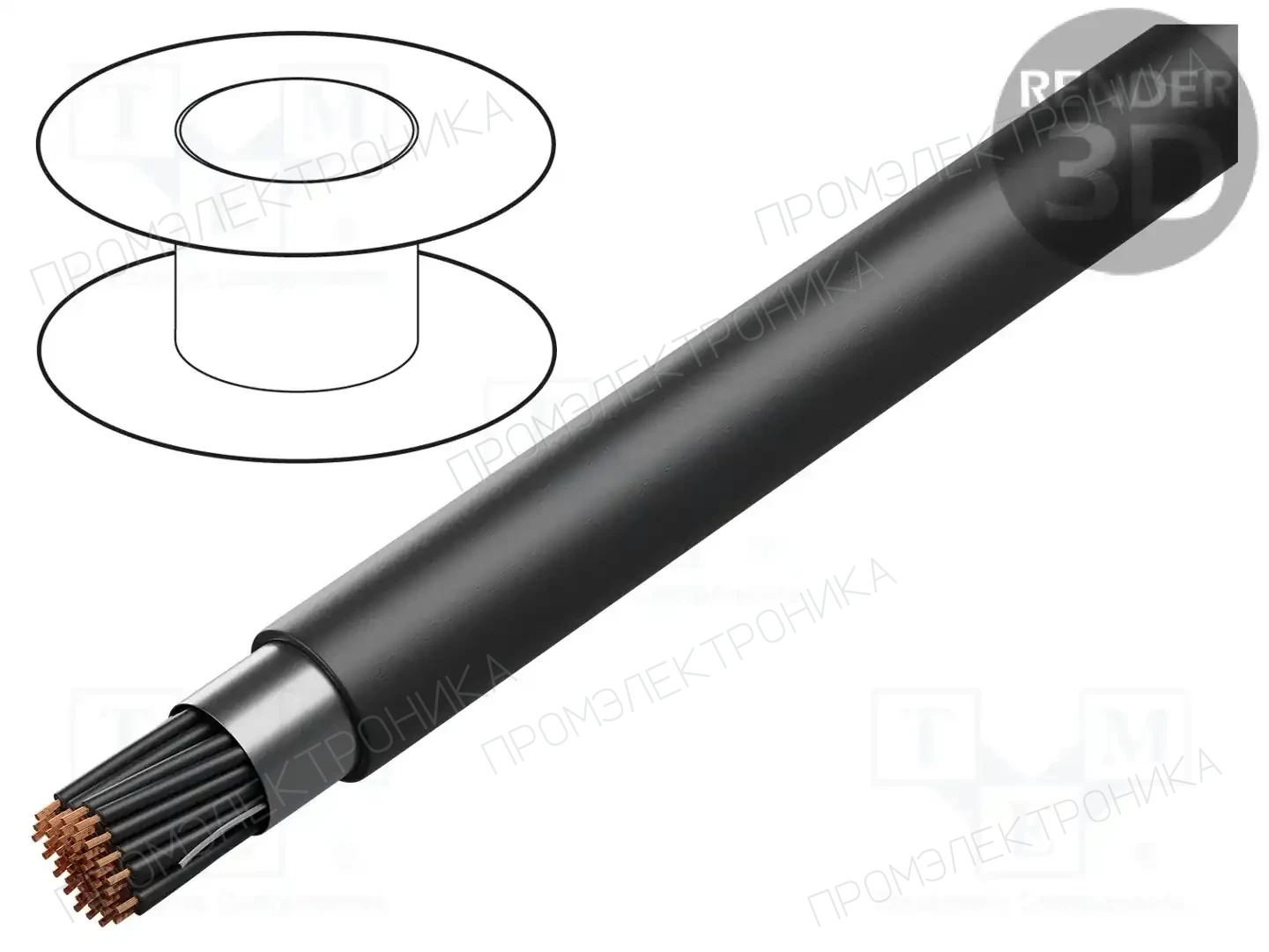 BITNER H61927 — Провода многожильные экранированные