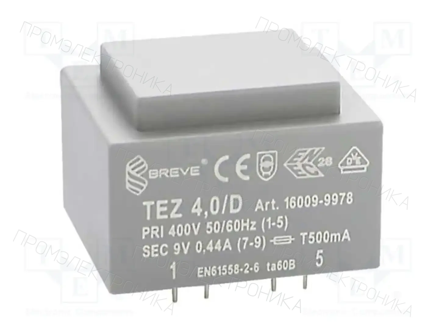 BREVE TUFVASSONS 16009-9978 — Трансформаторы PCB