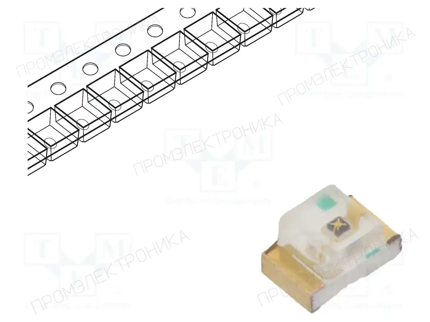 KINGBRIGHT ELECTRONIC KP-2012F3C — Инфракрасные LEDы