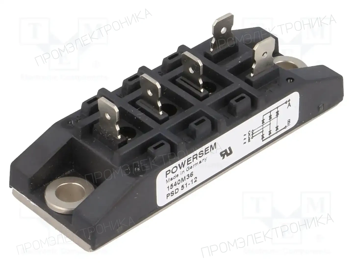 POWERSEM PSD 51/12 — Трехфазные мосты диодные