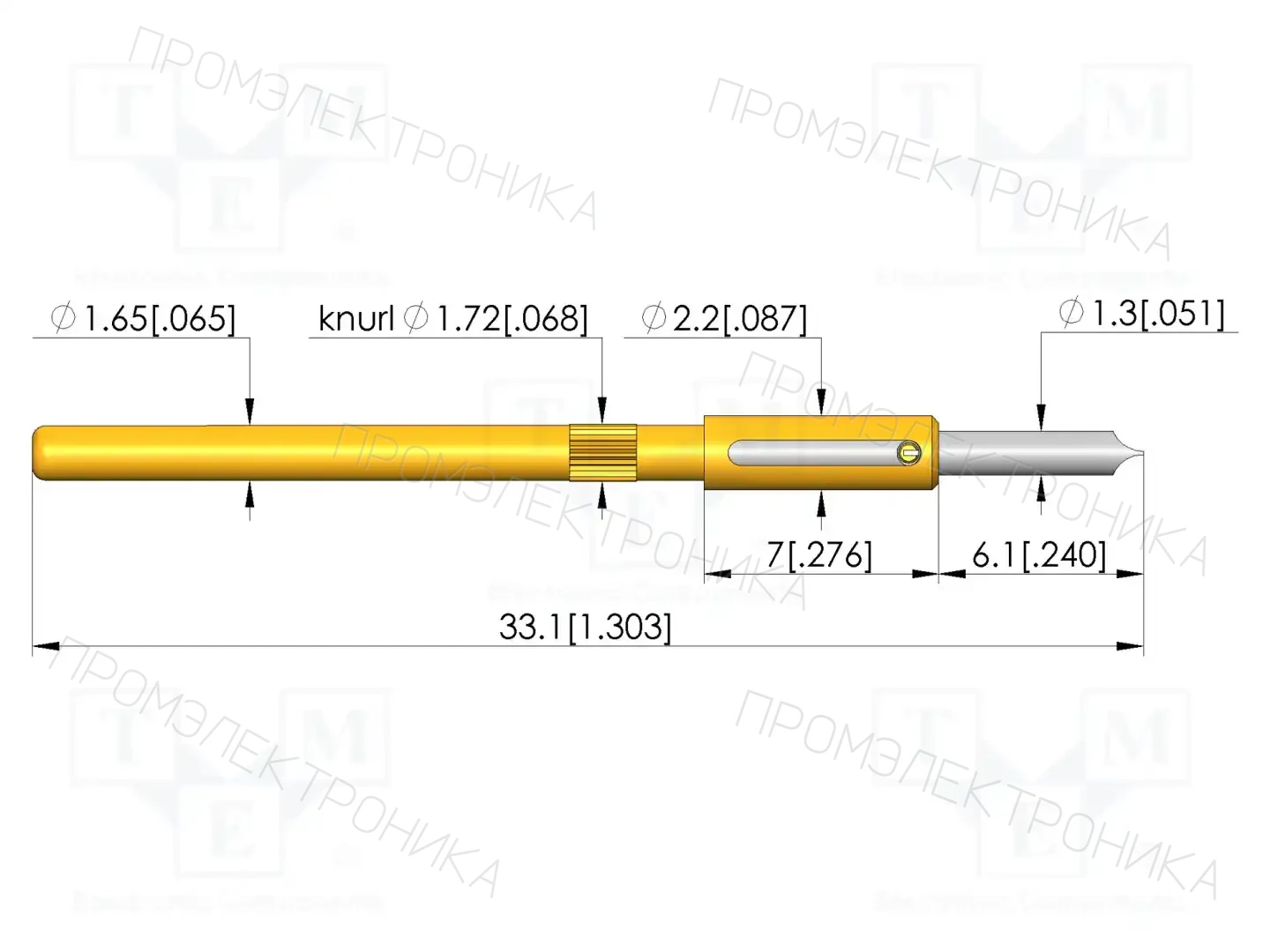 INGUN GKS-710 223 130 R 1507 — Измерительные щупы