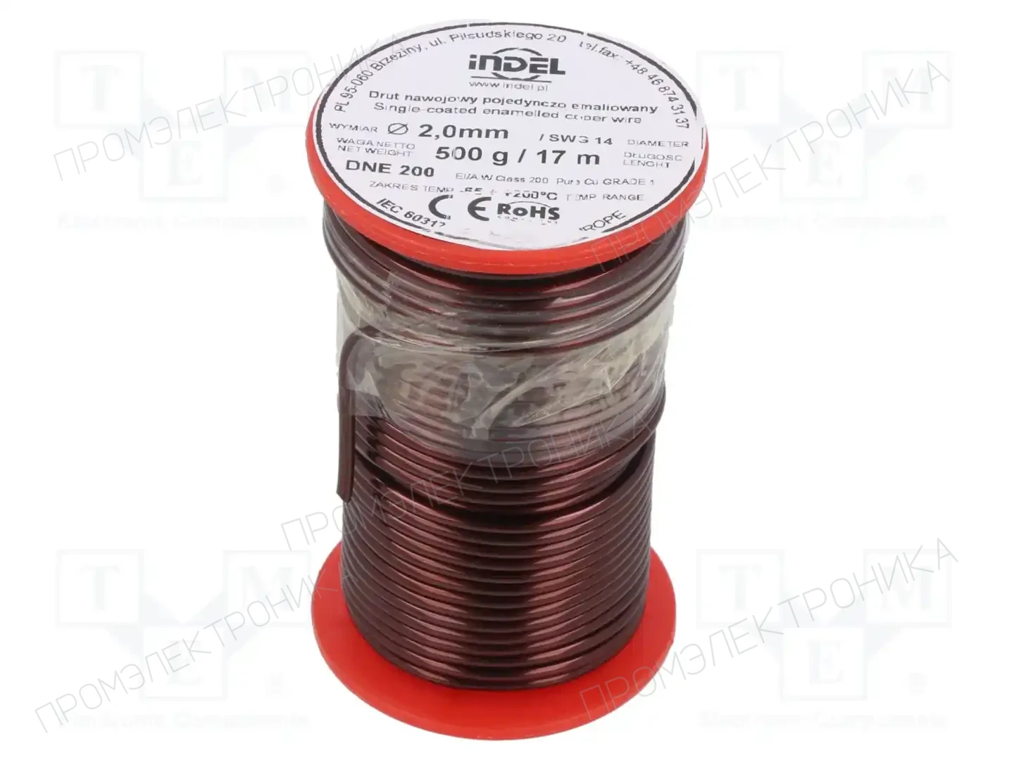 INDEL DNE2,00-500G — Проволока обмоточная