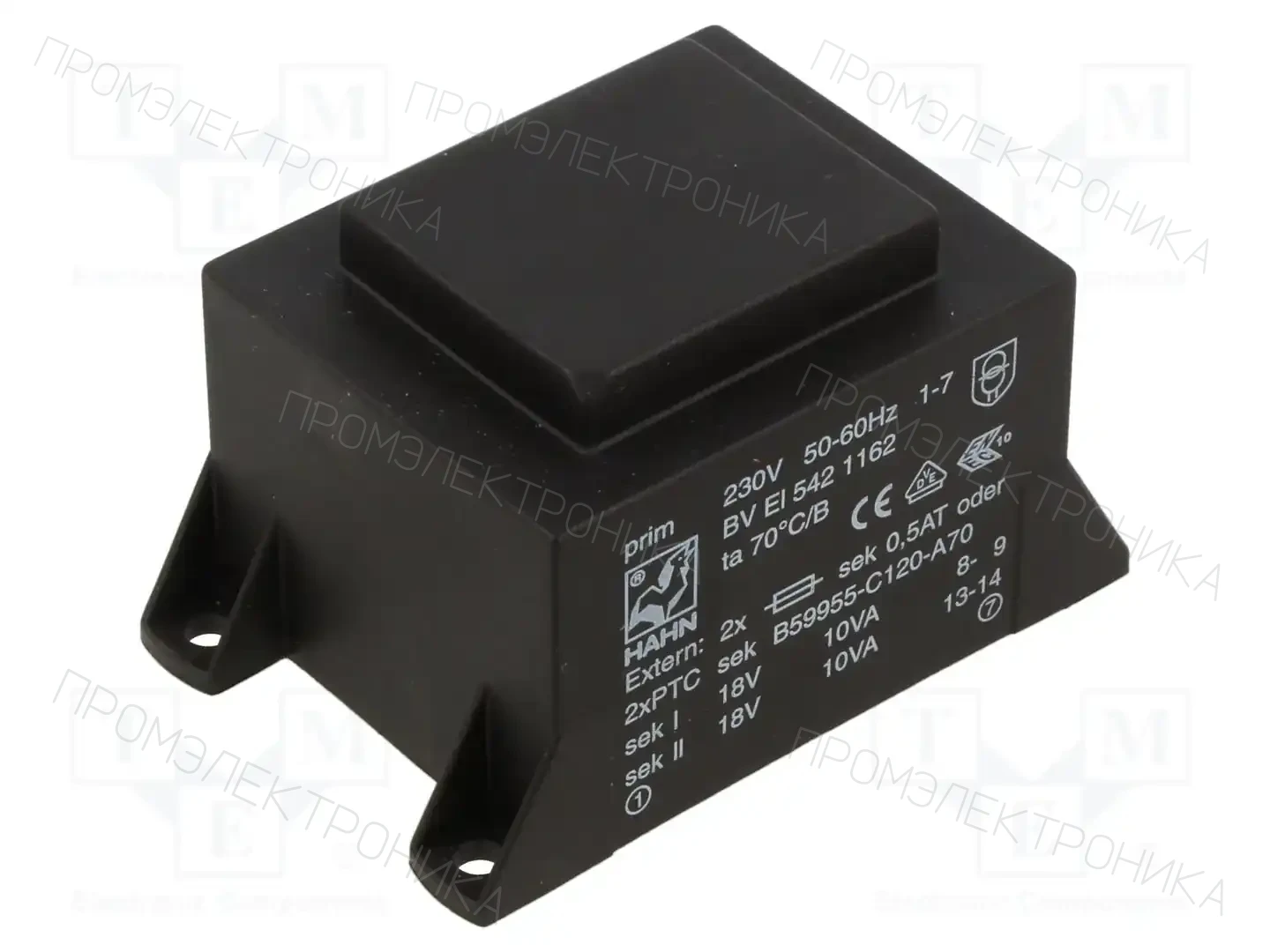 HAHN BV EI 542 1162 — Трансформаторы PCB