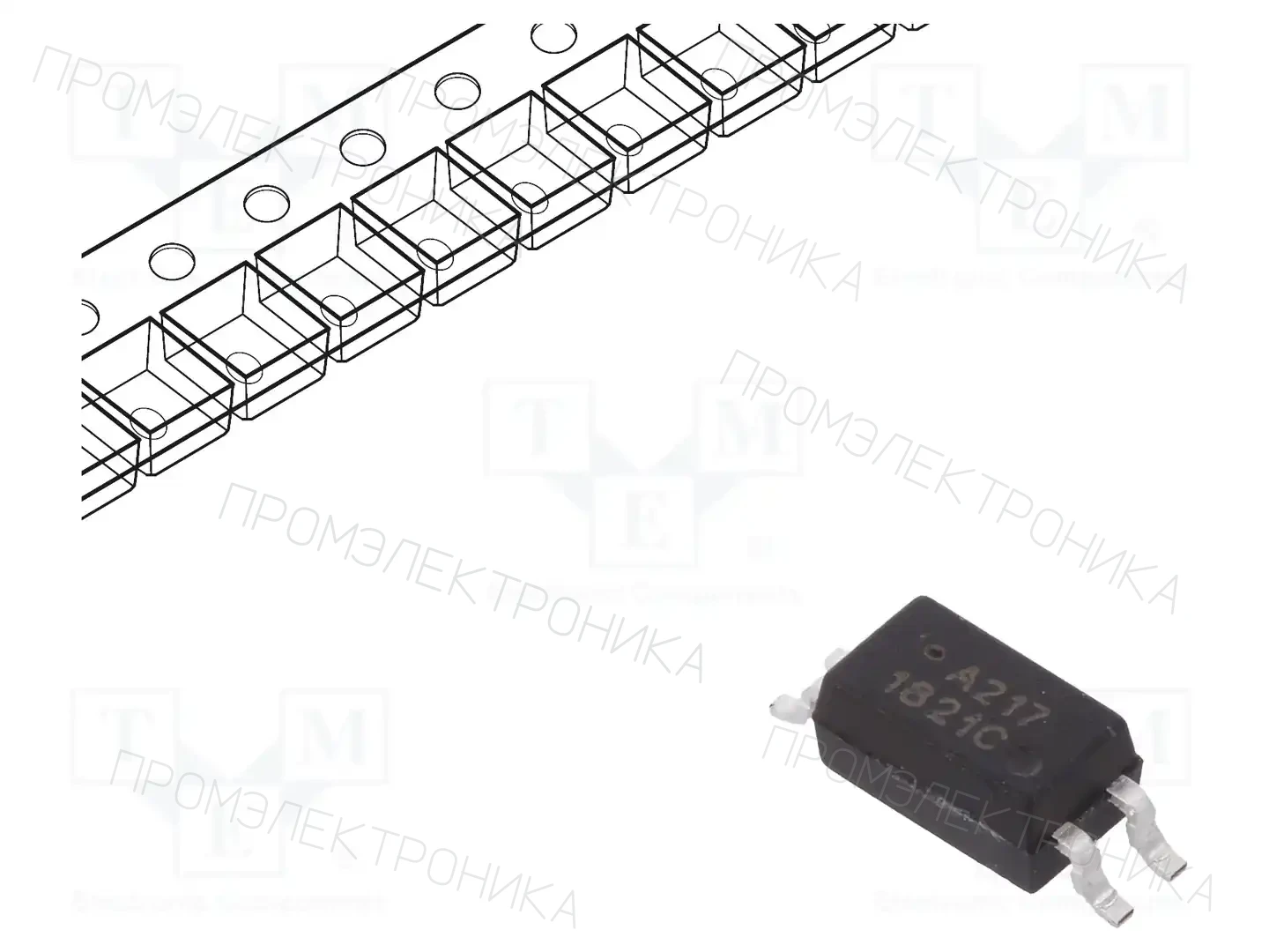 BROADCOM (AVAGO) ACPL-217-50CE — Оптроны – аналоговый выход