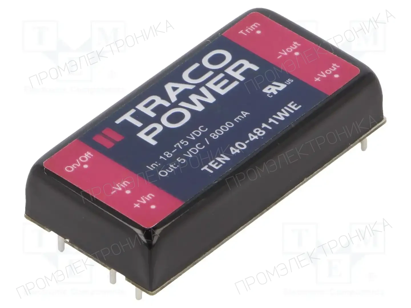 TRACO POWER TEN 40-4811WIE — Преобразователи DC/DC
