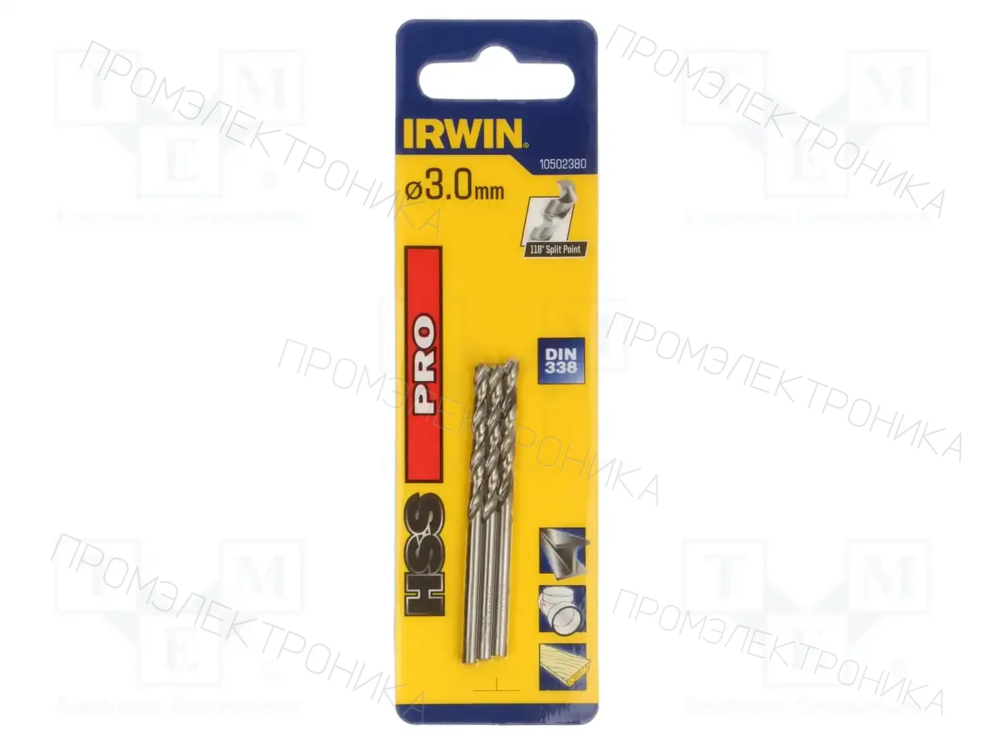 IRWIN 10502380 — Сверла по металлу