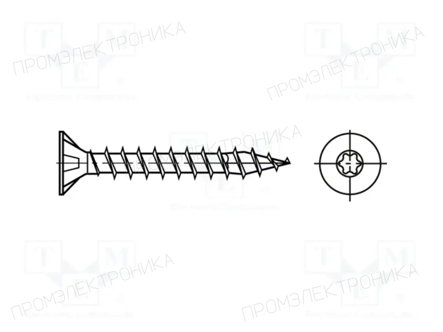 BOSSARD 2101874 — Шурупы