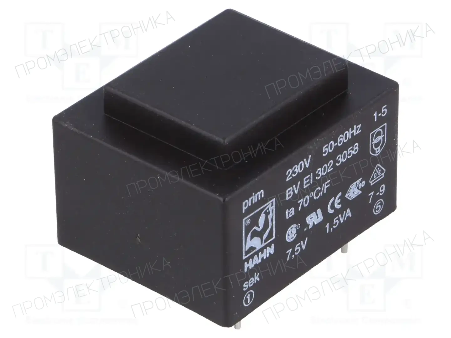 HAHN BV EI 302 3058 — Трансформаторы PCB