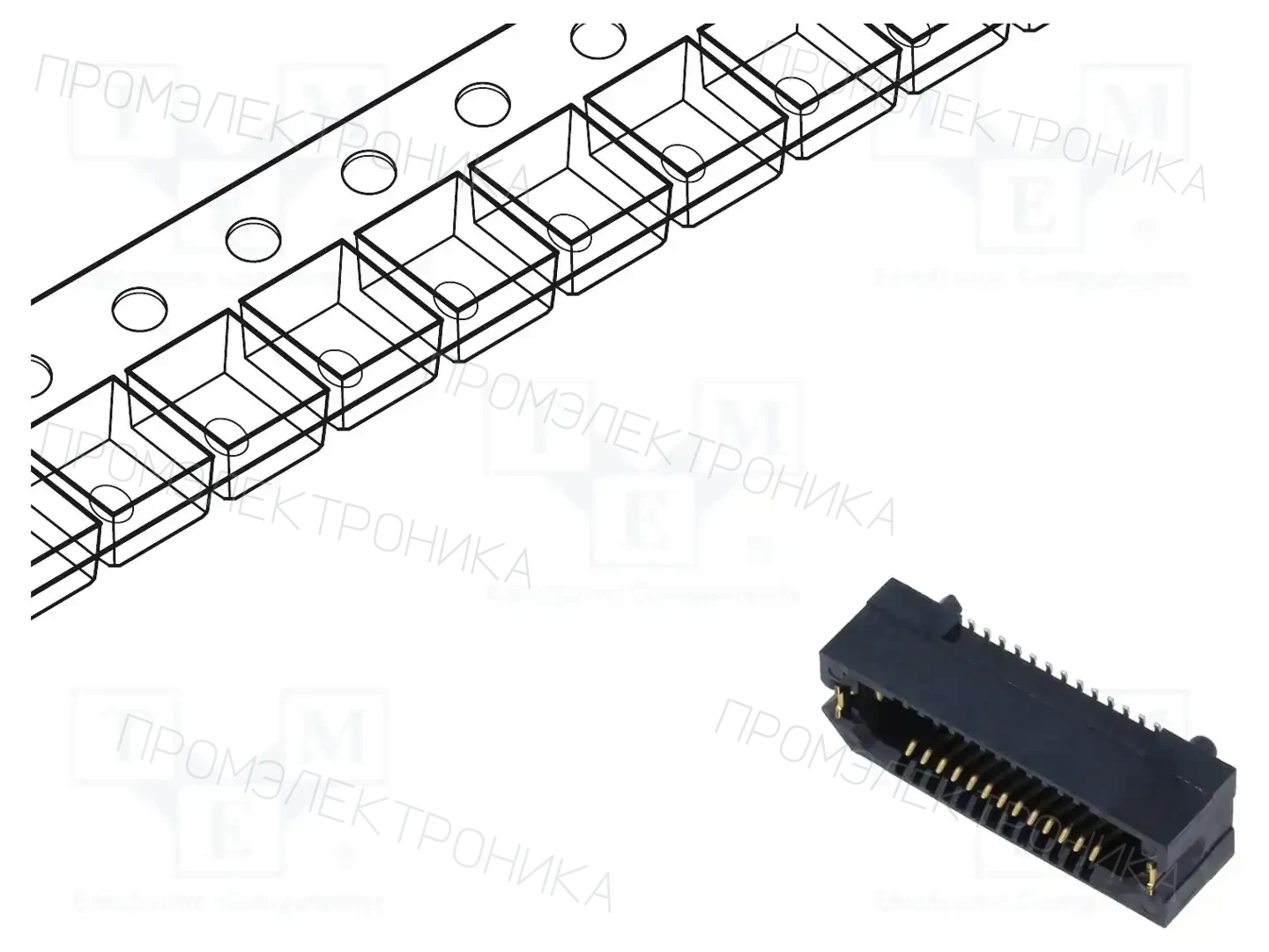 SAMTEC ERF8-013-05.0-L-DV-L-K-TR — Разъeмы пластина - пластина