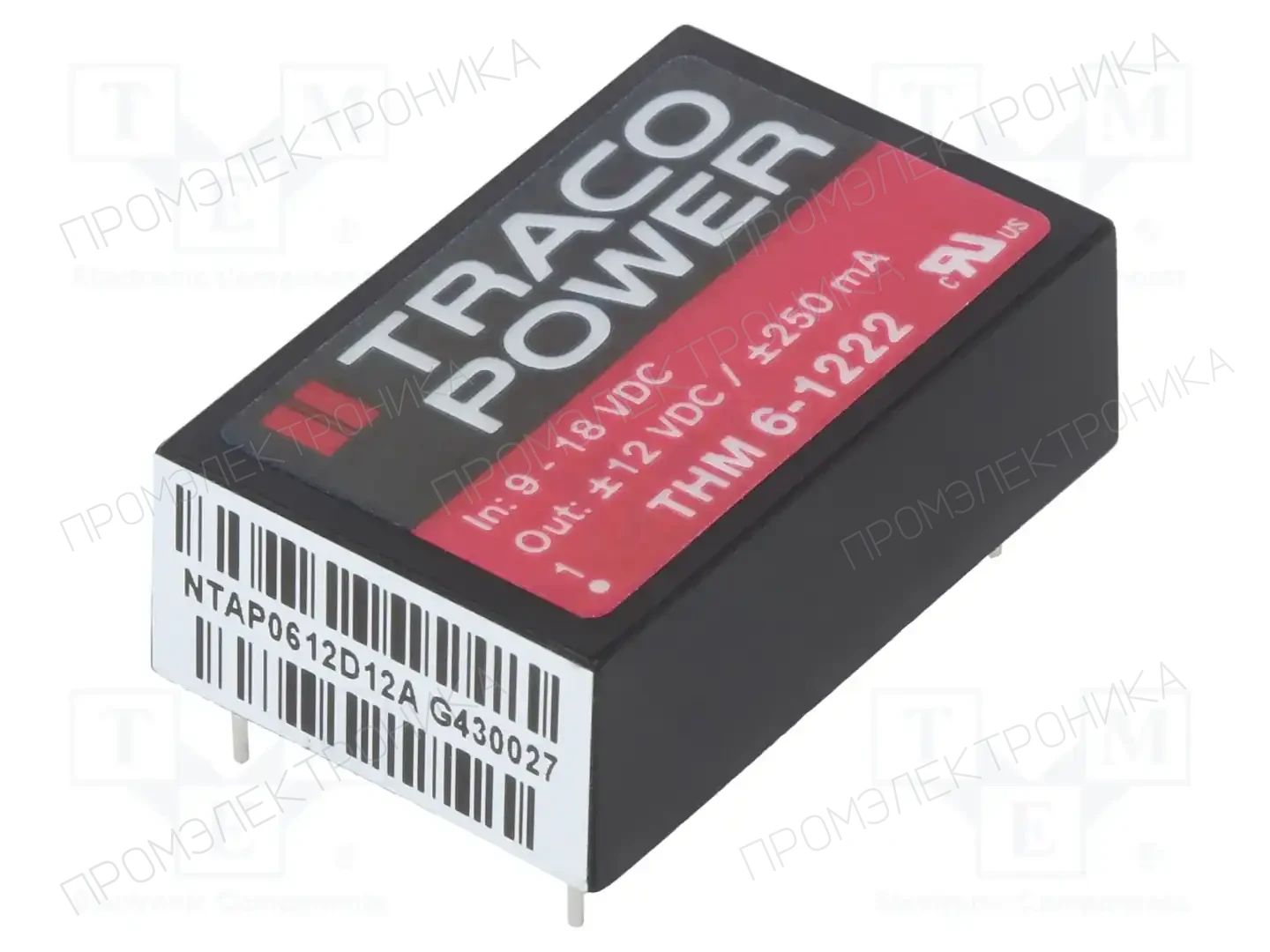 TRACO POWER THM 6-1222 — Преобразователи DC/DC