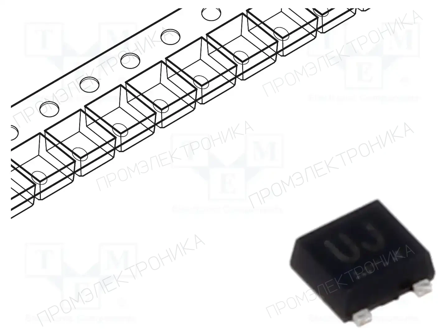 ROHM SEMICONDUCTOR RRF015P03TL — Транзисторы с каналом P SMD