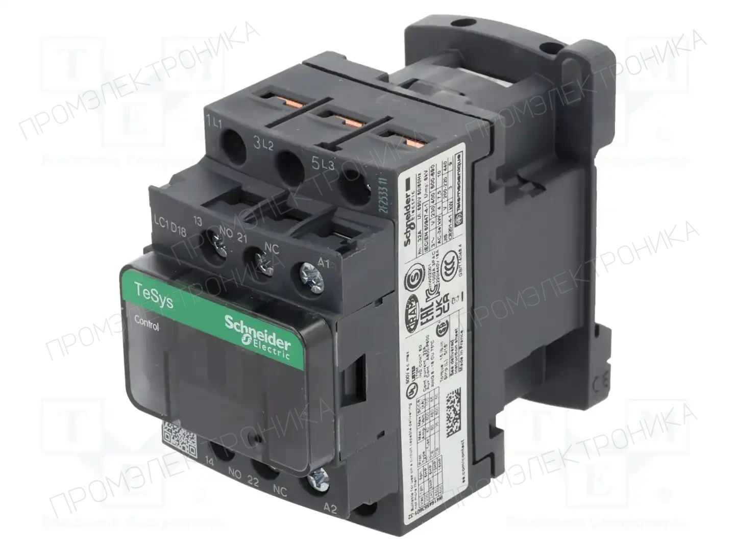 SCHNEIDER ELECTRIC LC1D18R7 — Контакторы - главные модули