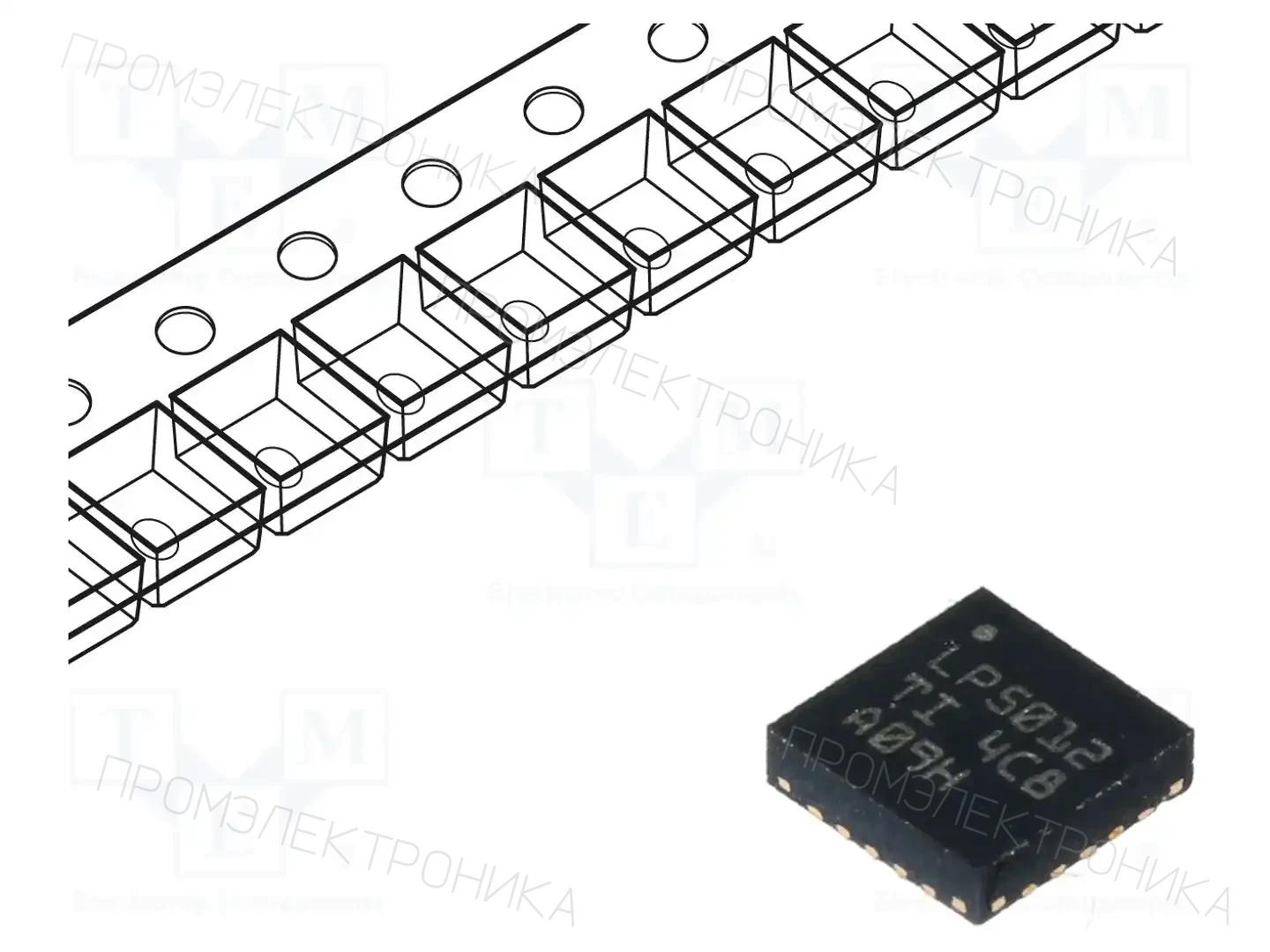 Texas Instruments LP5012RUKR — Светодиодные драйверы