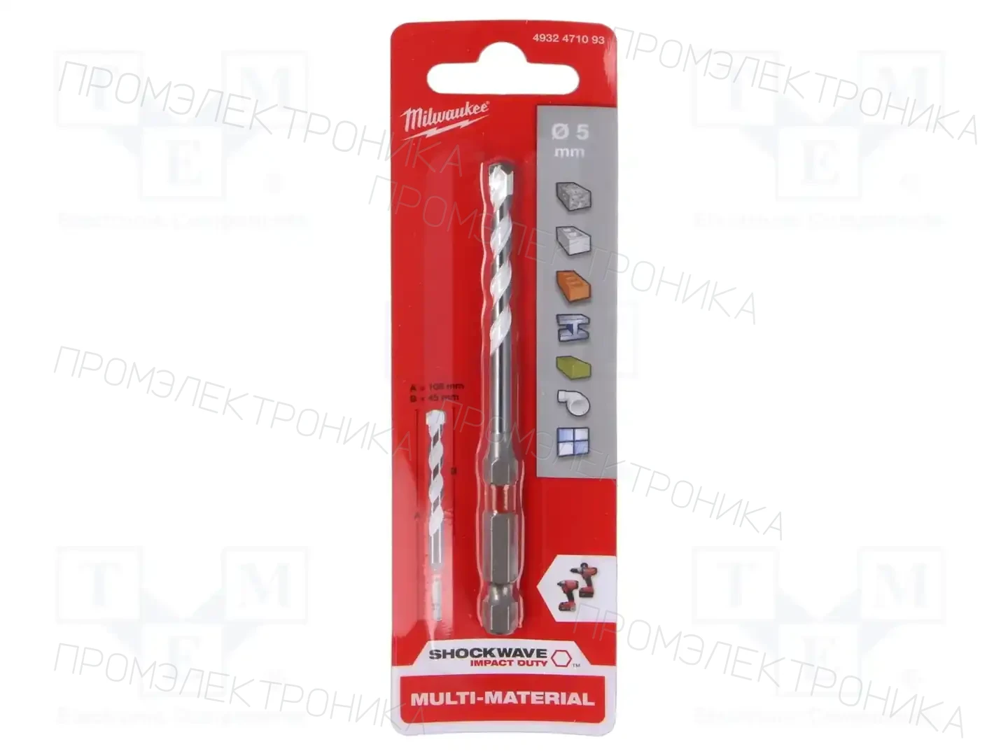 Milwaukee 4932471093 — Сверла прочие