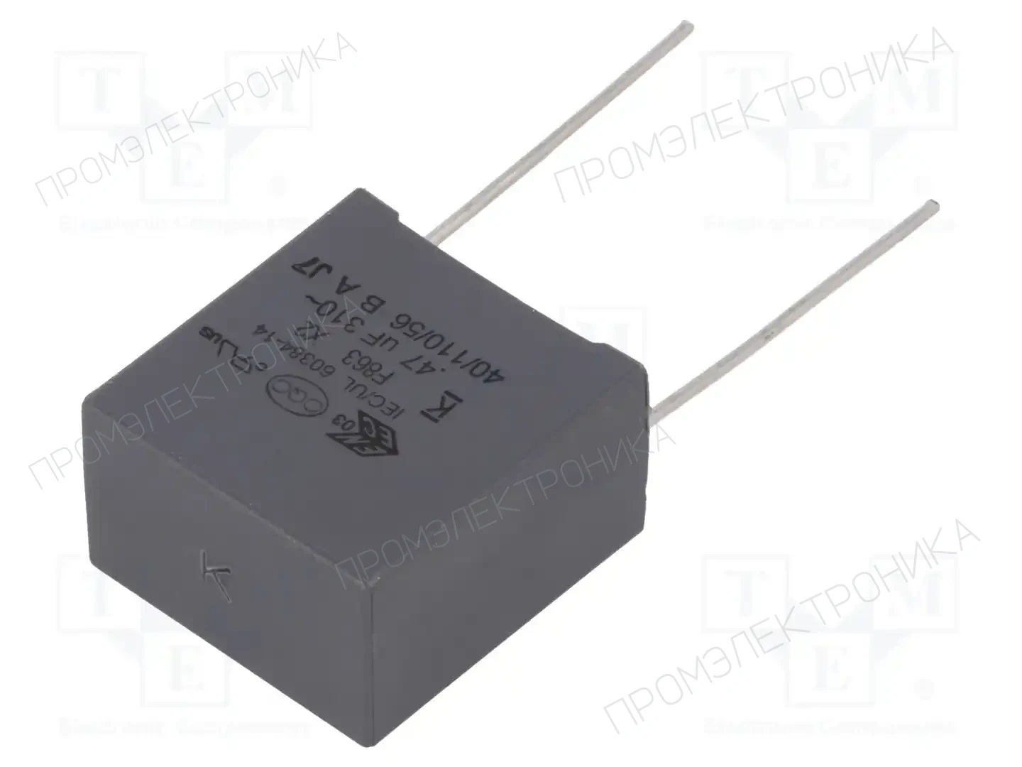 KEMET F863BW474K310R — Пленочные конденсаторы ТНТ