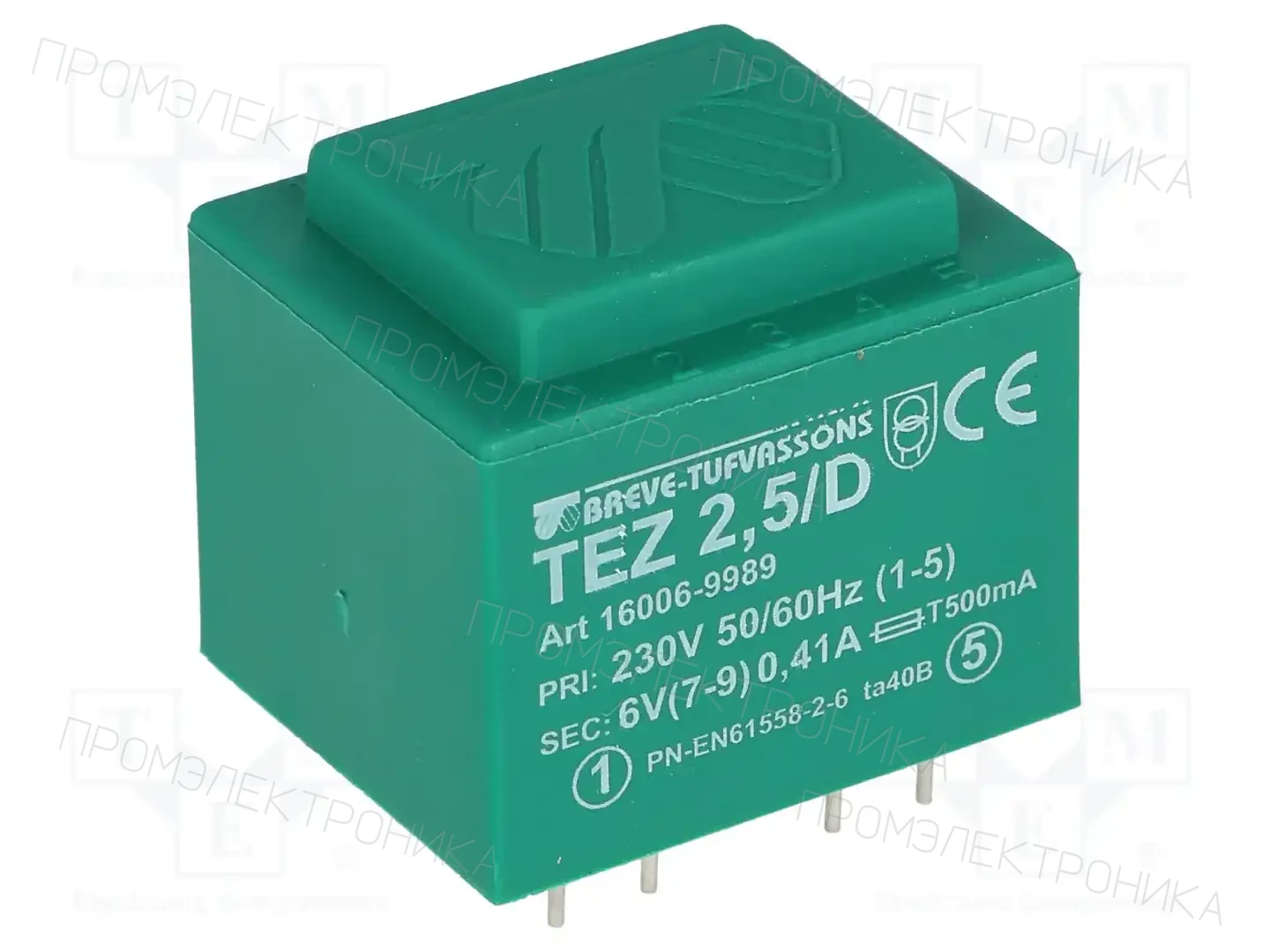 BREVE TUFVASSONS 16006-9989 — Трансформаторы PCB
