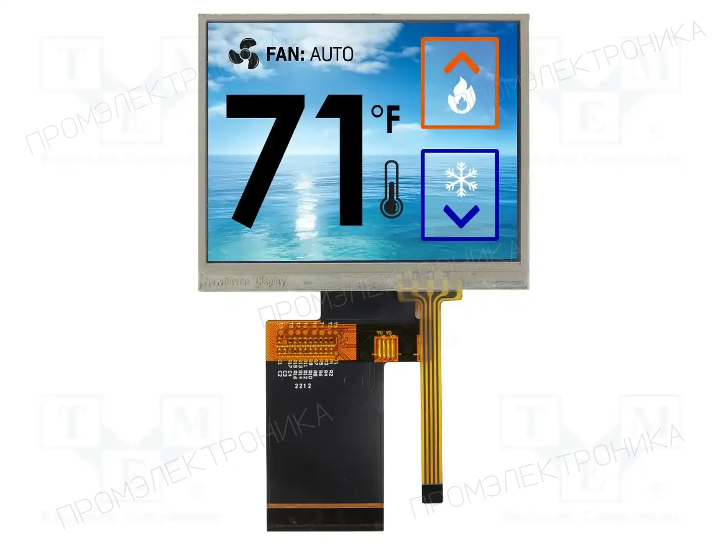 NEWHAVEN DISPLAY INTERNATIONAL NHD-3.5-320240JF-ASXP-T — Дисплеи TFT