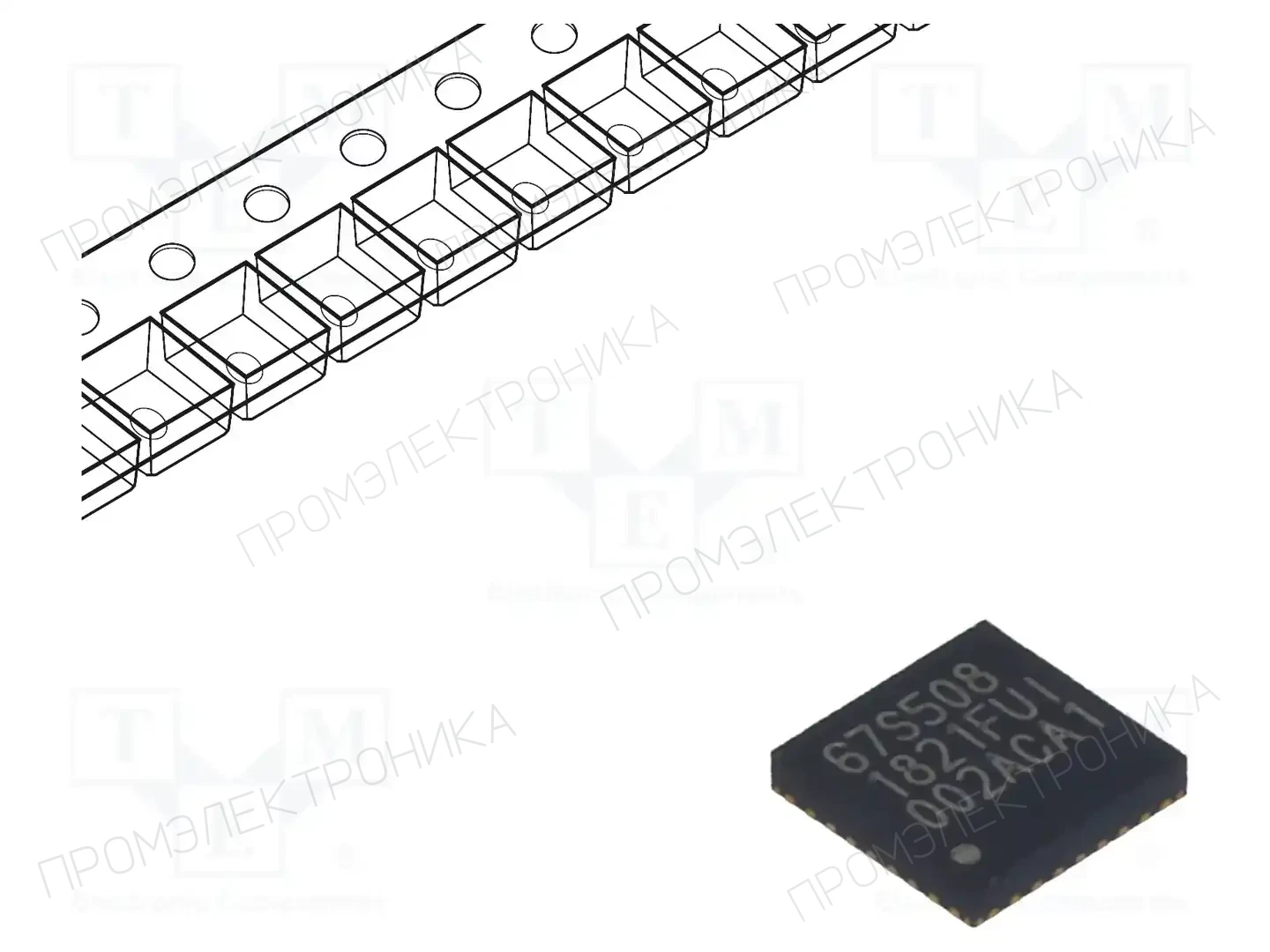 TOSHIBA TB67S508FTG(Z,EL) — Драйверы двигательные и ШИМ