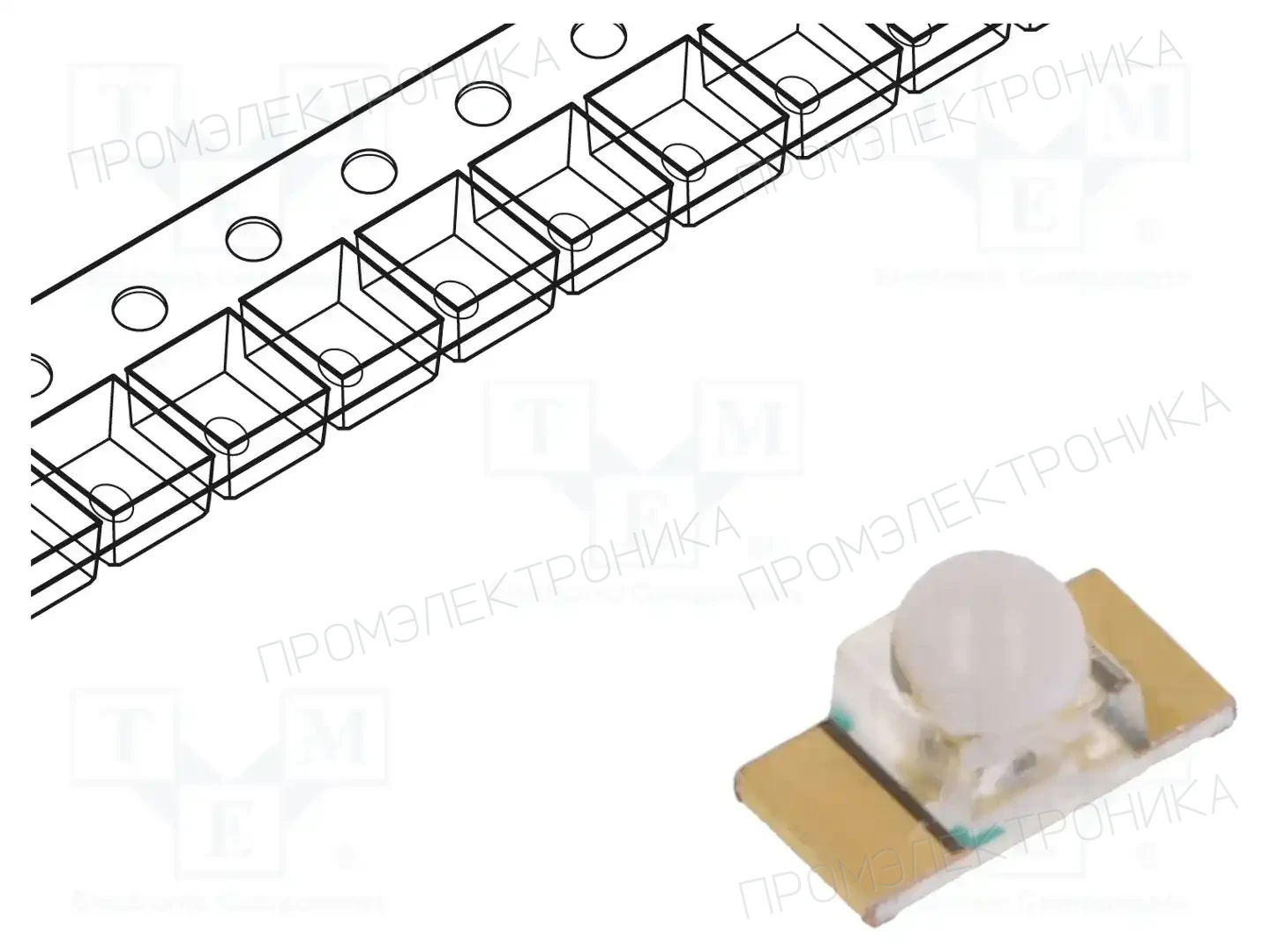 LITEON LTST-C950KFKT — Светодиоды SMD цветные