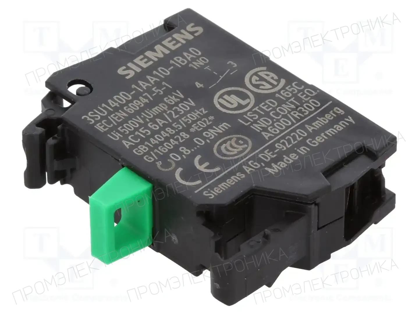 SIEMENS 3SU1400-1AA10-1BA0 — Панельные аксессуары стандартные