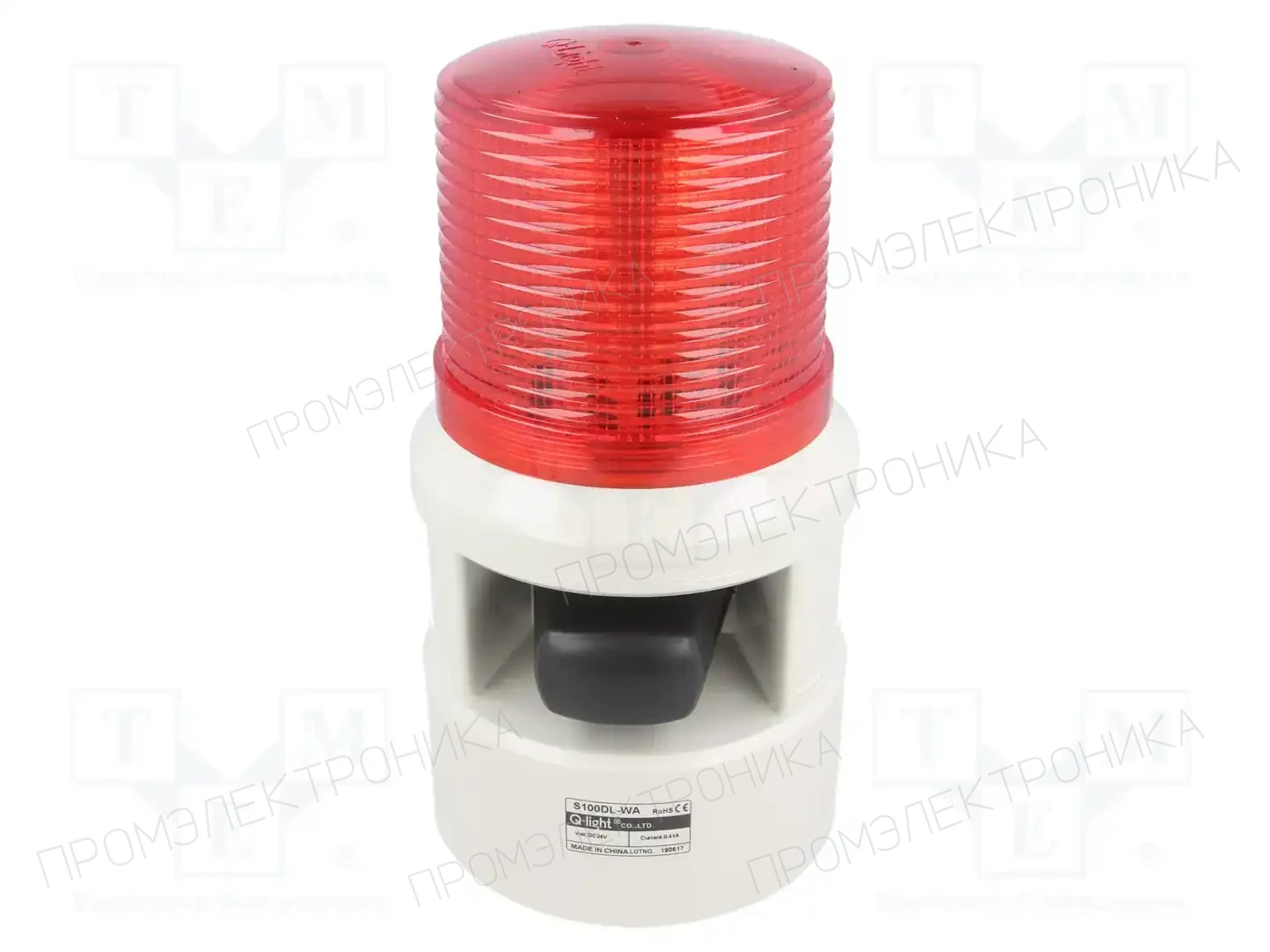 QLIGHT S100DL-WA-24-R — Сигнализаторы светозвуковые
