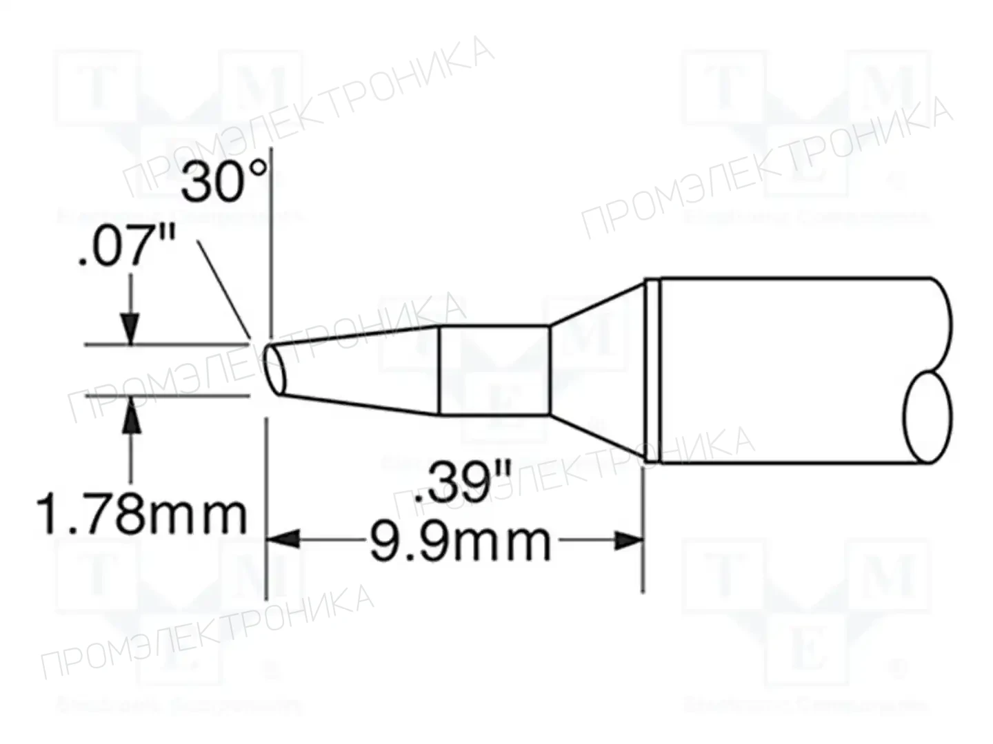 METCAL CVC-9BV6018S — Жала паяльников