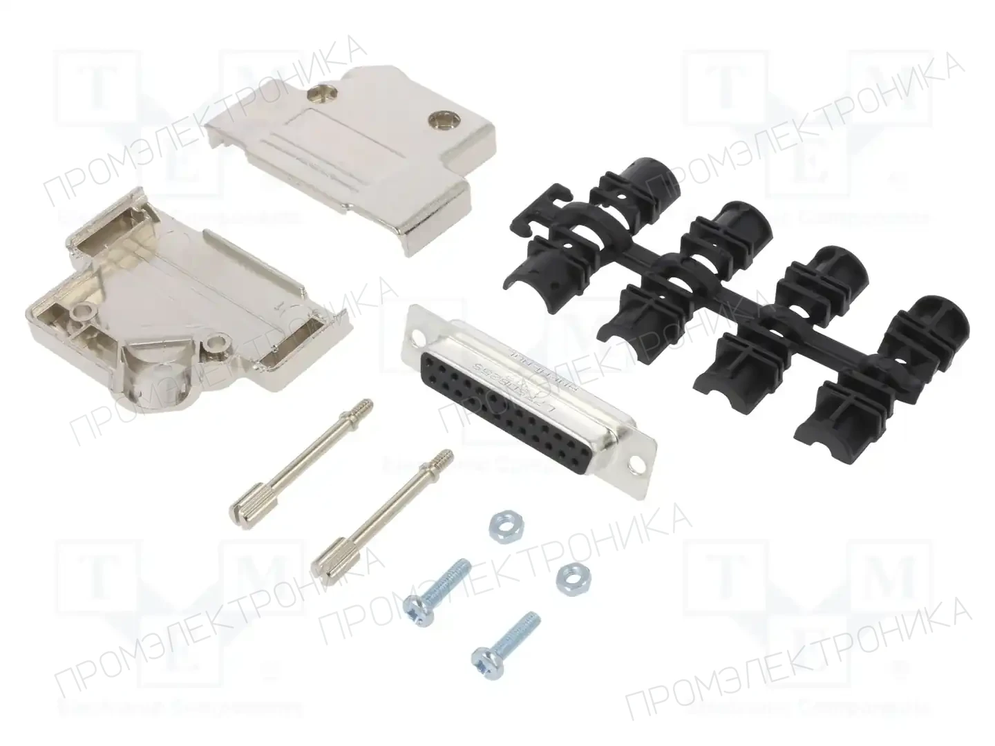 AMPHENOL COMMUNICATIONS SOLUTIONS L17D45PK-M-25+L77SDB25S — Комплектные штекеры D-Sub