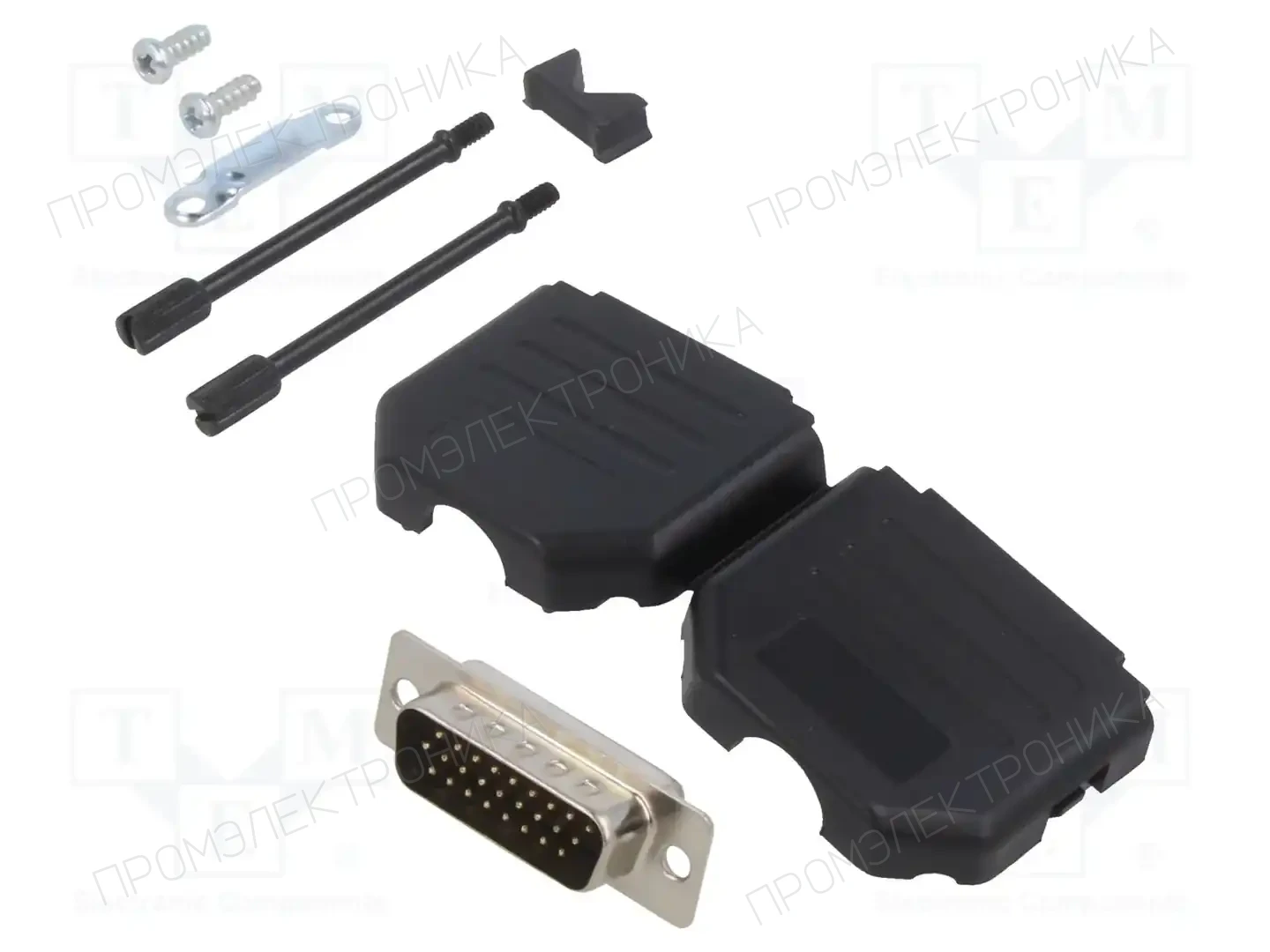MH CONNECTORS MHDPPK9HD15MS-K — Штекеры и гнезда D-Sub