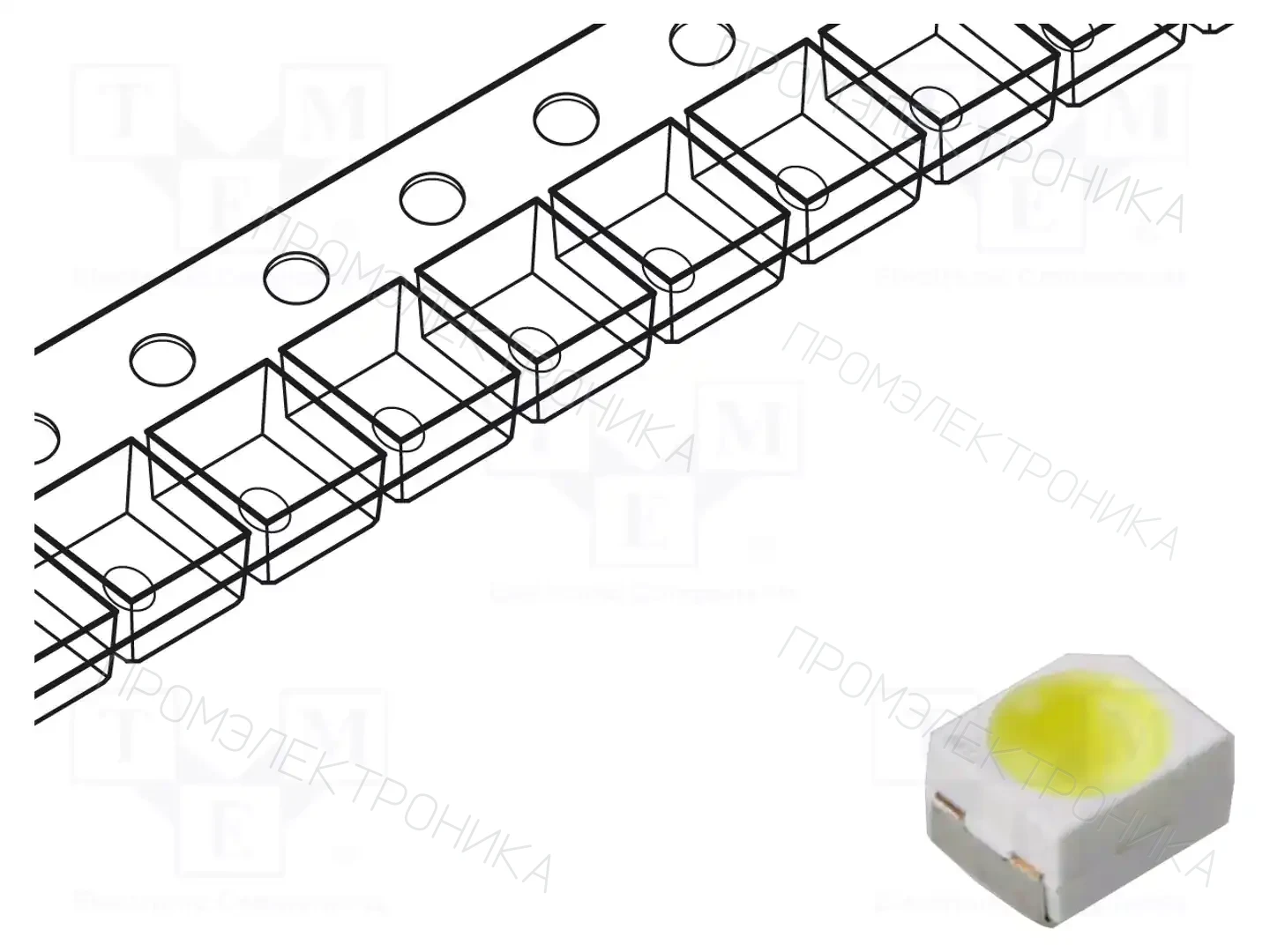 ams OSRAM LW TTSD-U1V2-FK0PN0-35 — Светодиоды SMD белые
