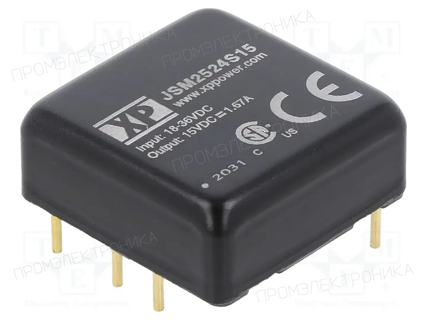 XP POWER JSM2524S15 — Преобразователи DC/DC