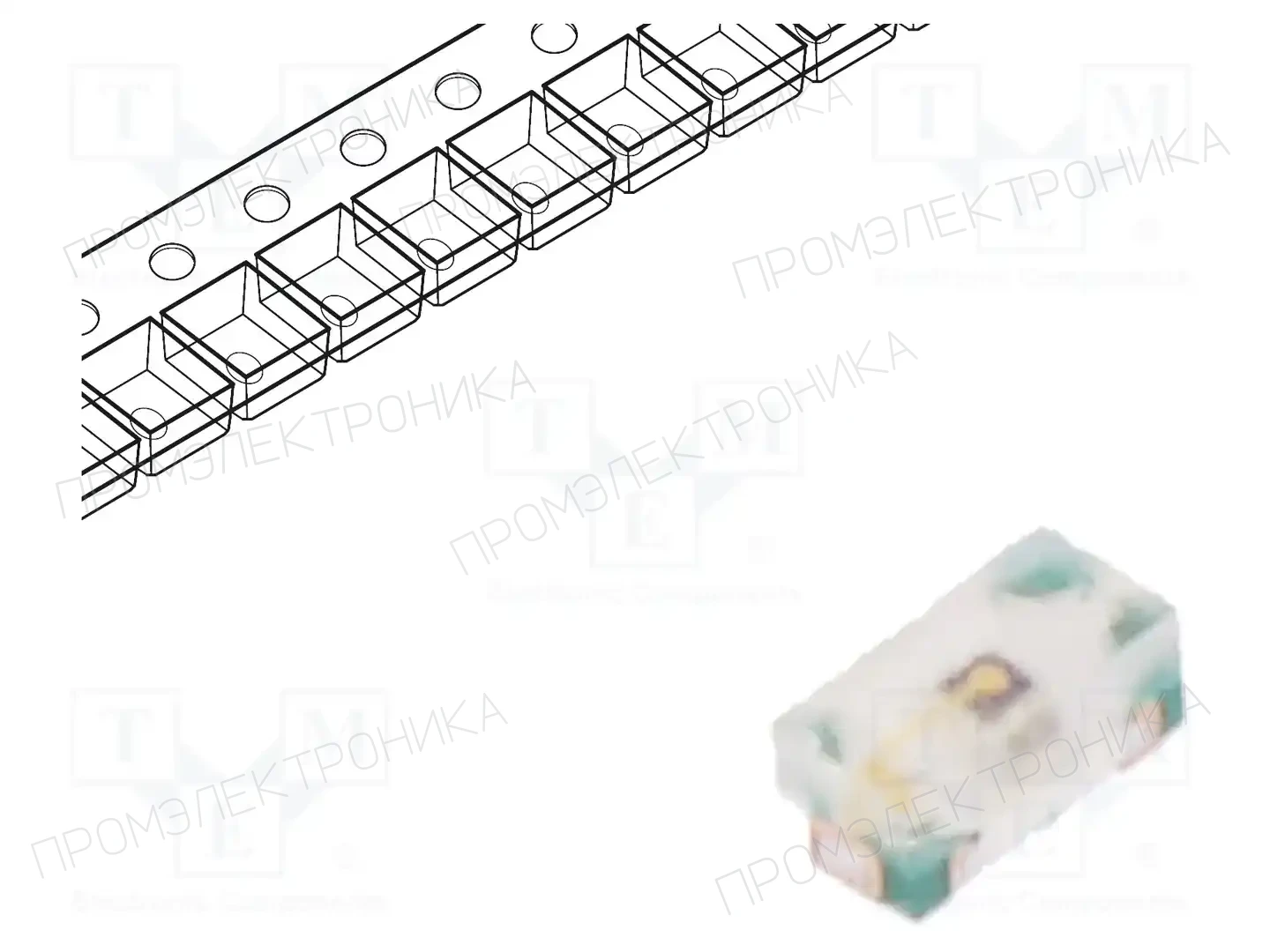 REFOND RF-YU0402TS-CE-B — Светодиоды SMD цветные