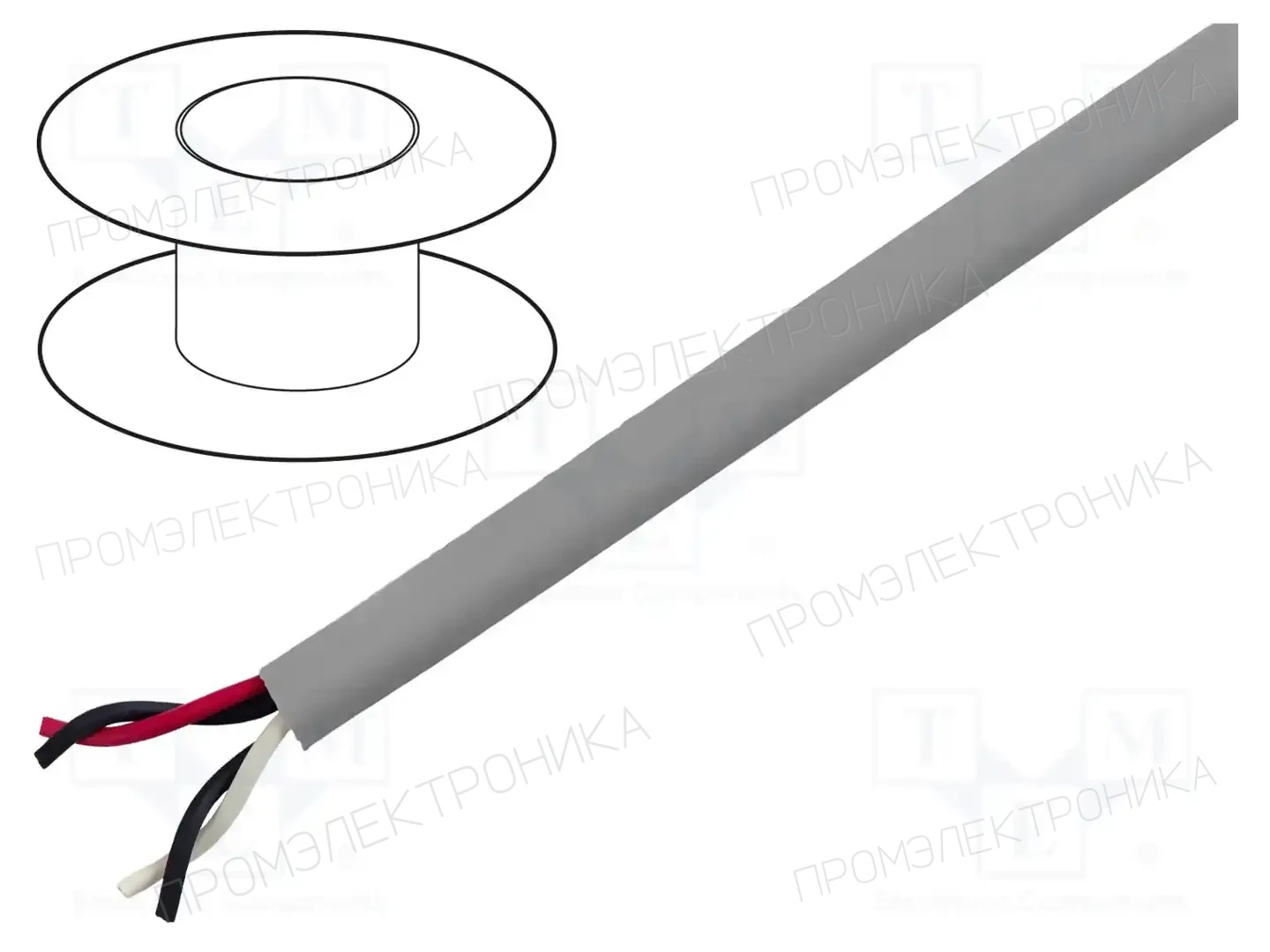 ALPHA WIRE 78052 SL001 — Провода многожильные неекранированные