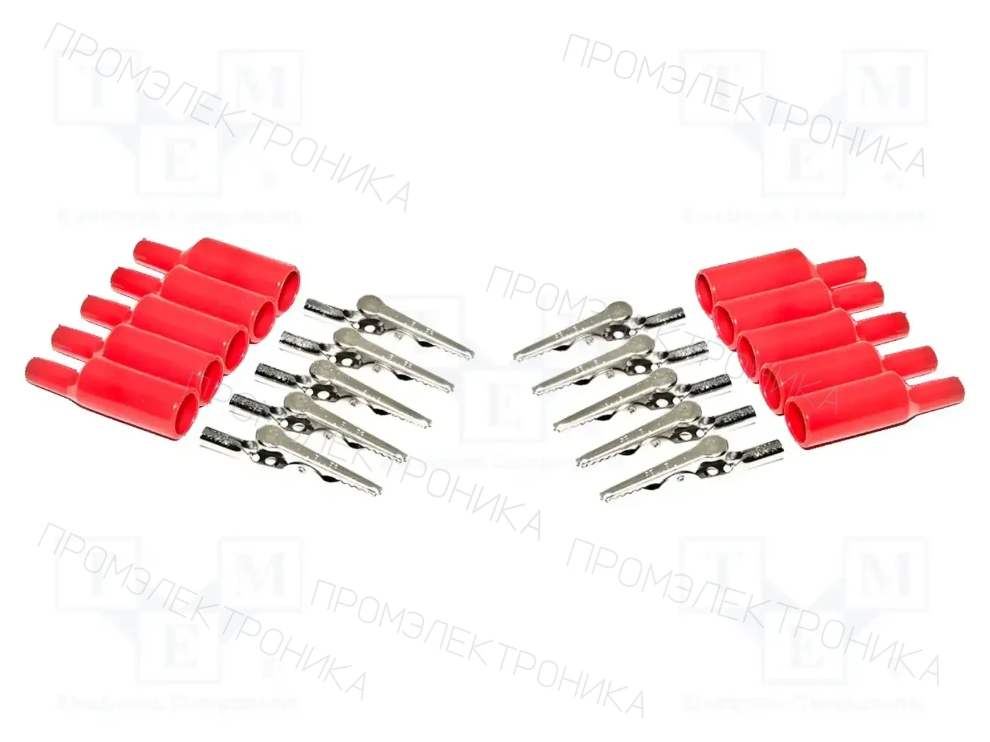 MUELLER ELECTRIC BU-P2240-2 — Зажимы крокодил 4мм