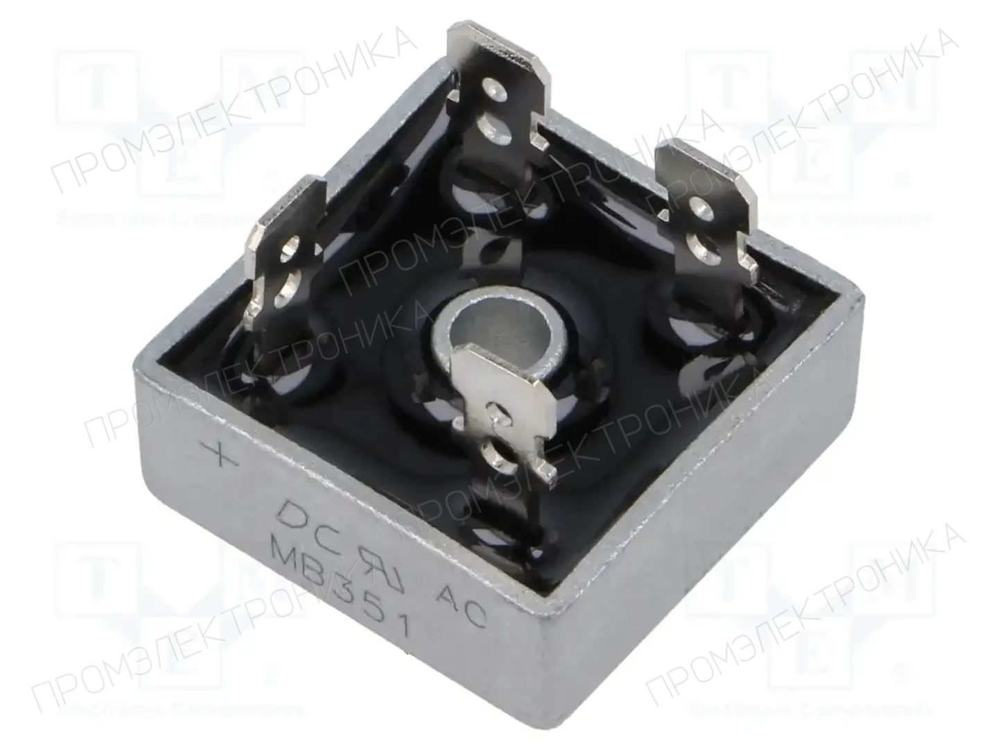DC COMPONENTS MB351 — Однофазные мосты диодные квадратные