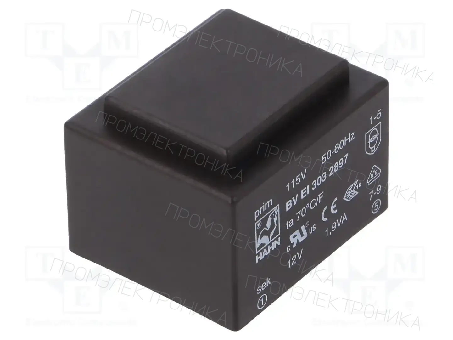 HAHN BV EI 303 2897 — Трансформаторы PCB
