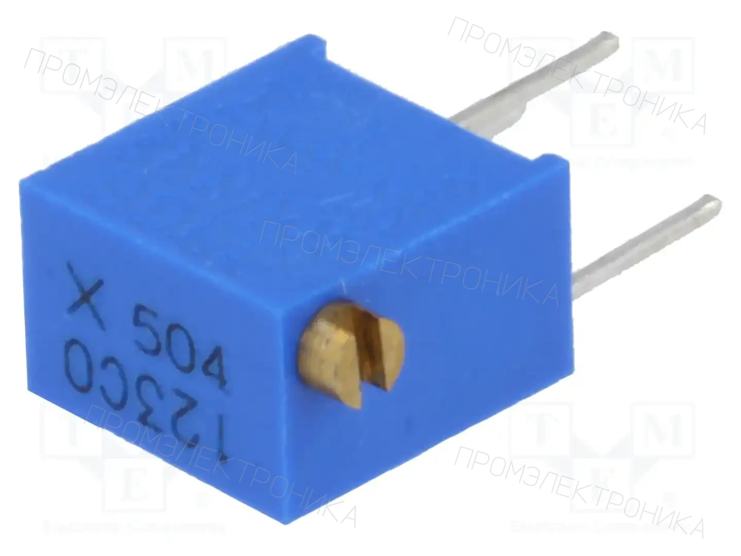BOURNS 3266X-1-504LF — Потенциометры THT многооборотные 1/4 дм
