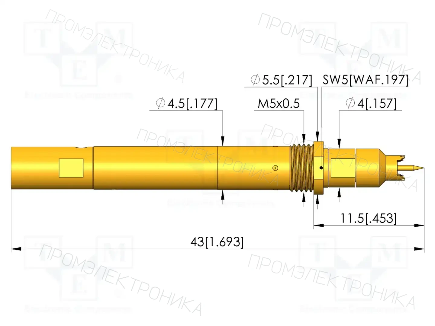 INGUN HFS-860 201 051 A 8006 P4M — Измерительные щупы