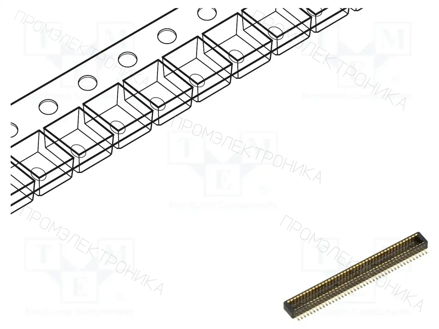 HIROSE DF40C-80DP-0.4V(58) — Разъeмы пластина - пластина