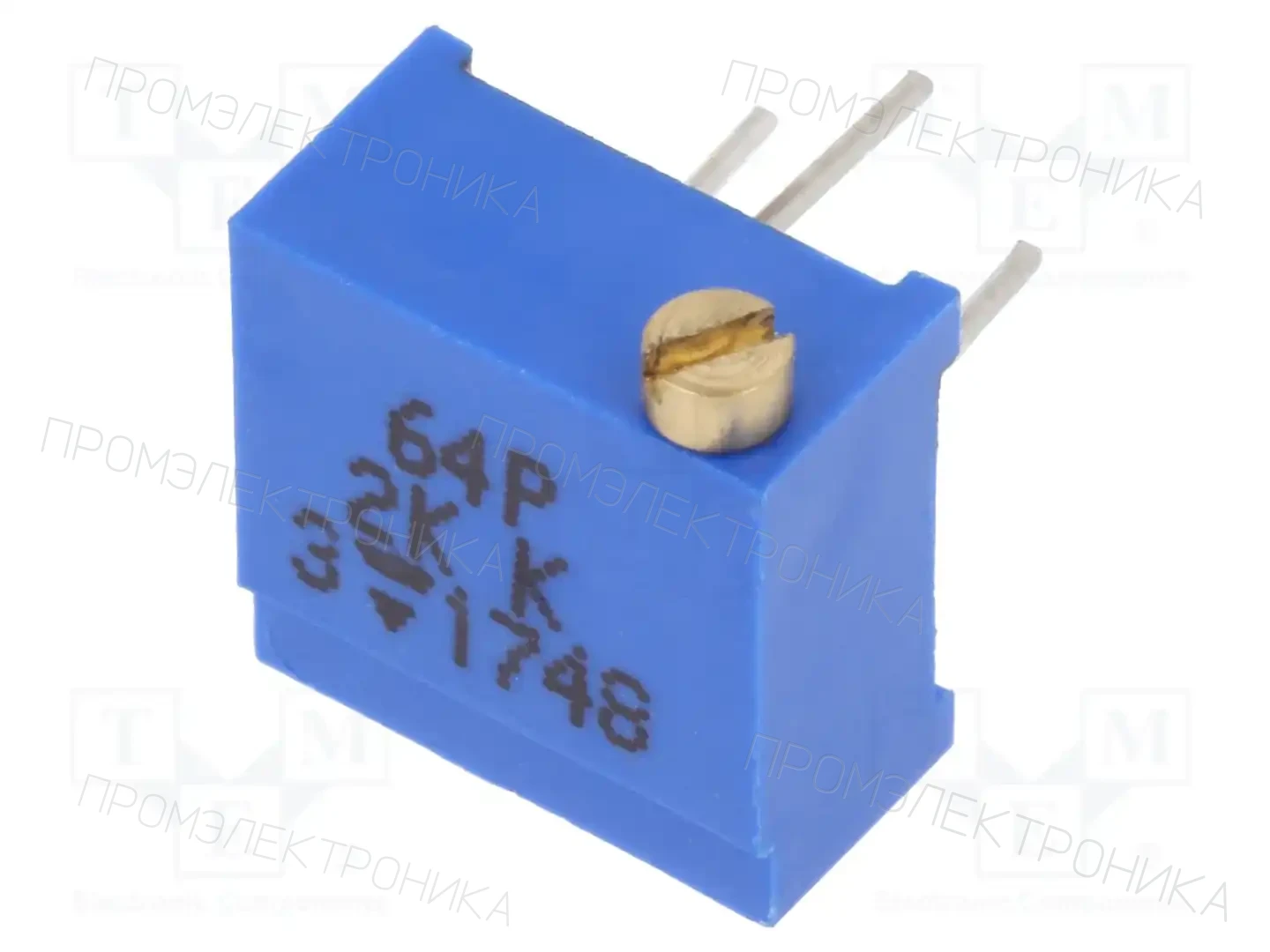 VISHAY M64P202KB40 — Потенциометры THT многооборотные 3/8 дм