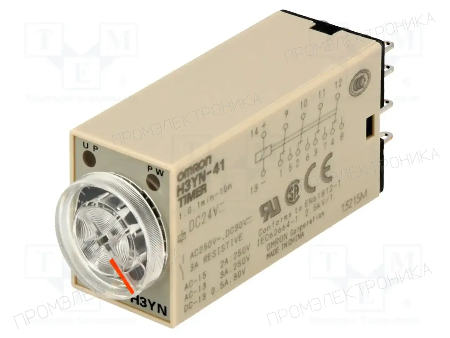 OMRON H3YN-41 DC24 — Временные аналоговые реле