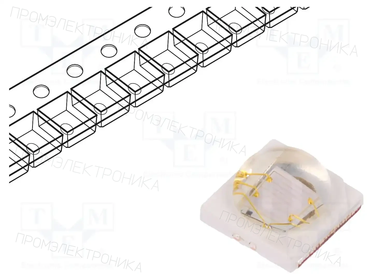 ProLight Opto PK2N-3LLE-L — Светодиоды УФ
