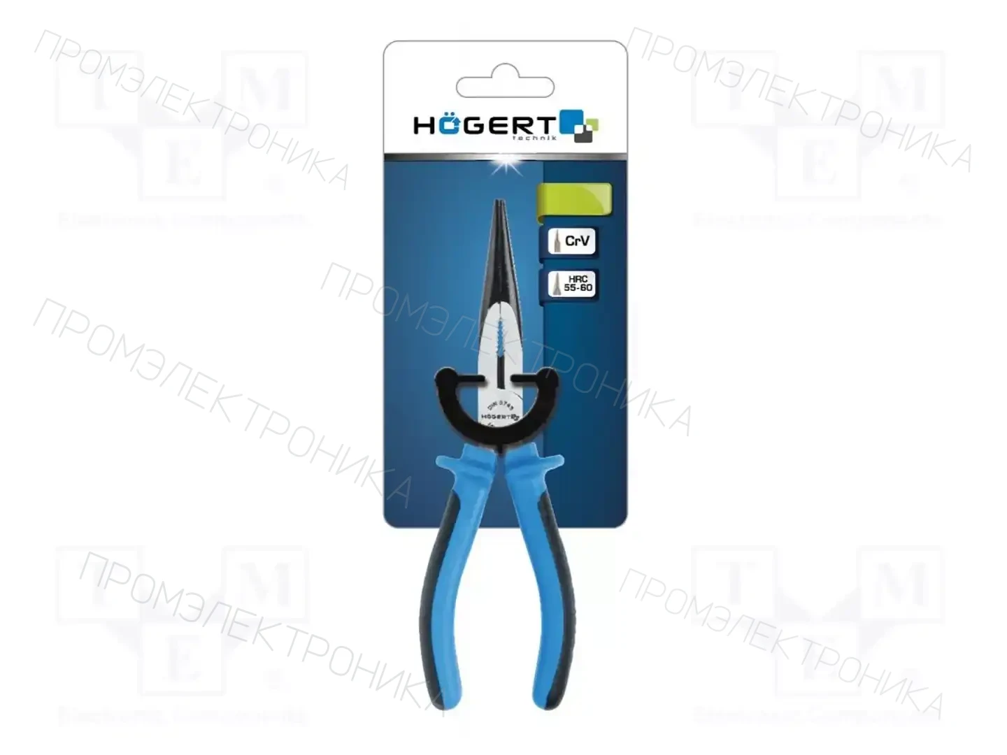 HÖGERT TECHNIK HT1P016 — Клещи-кусачки плоские и полукруглые
