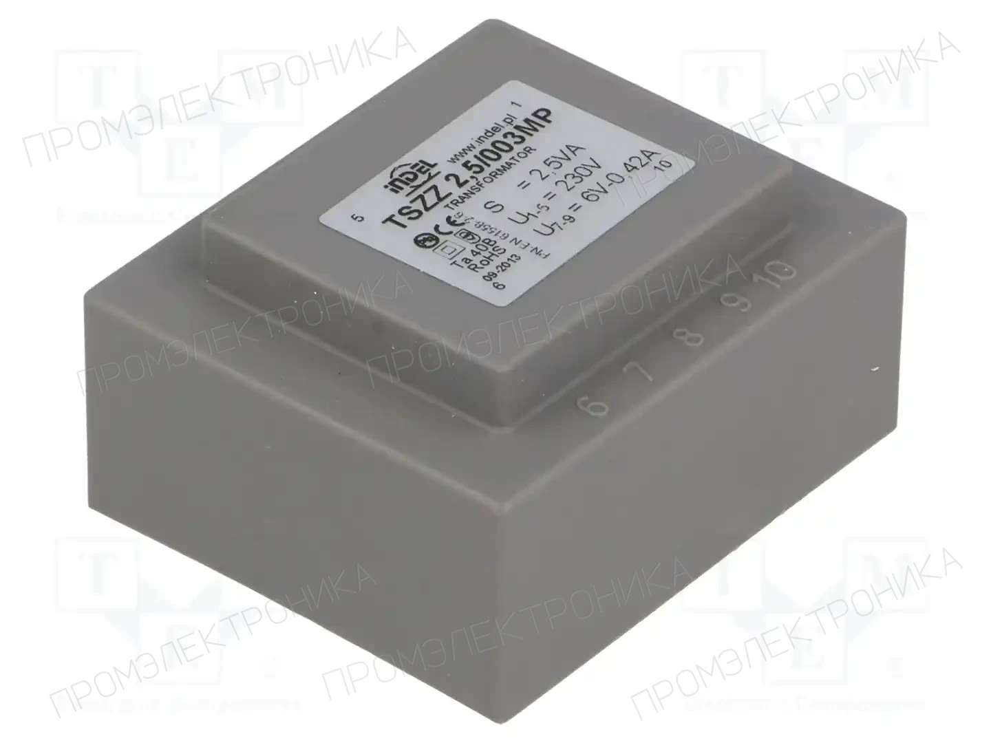 INDEL TSZZ2.5/003M — Трансформаторы PCB